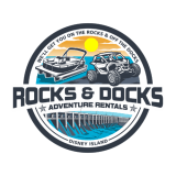 Rocks and Docks Adventure Rentals Logo