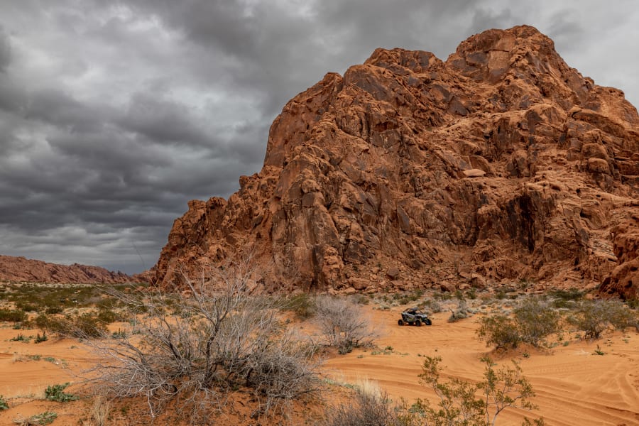 Rocky hill near Las Vegas