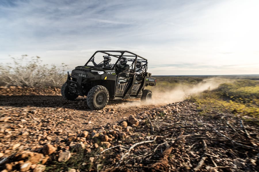 Polaris RZR on Michigan trails