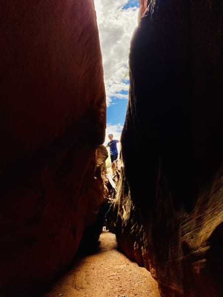 Utah slot canyon