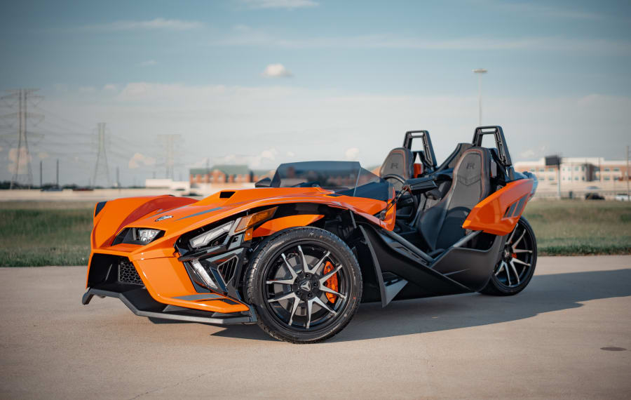 Orange Polaris Slingshot