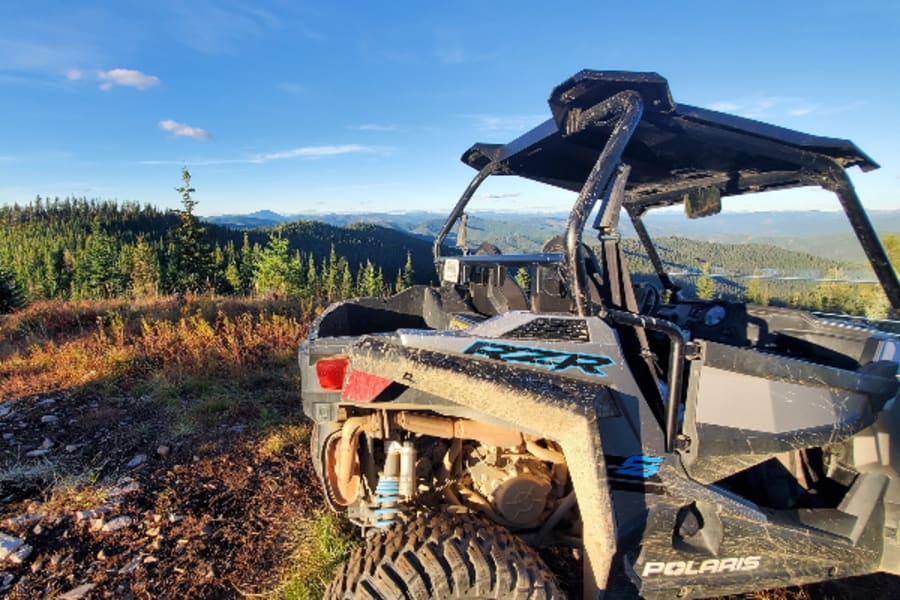 Polaris RZR near Coeur D'Alene