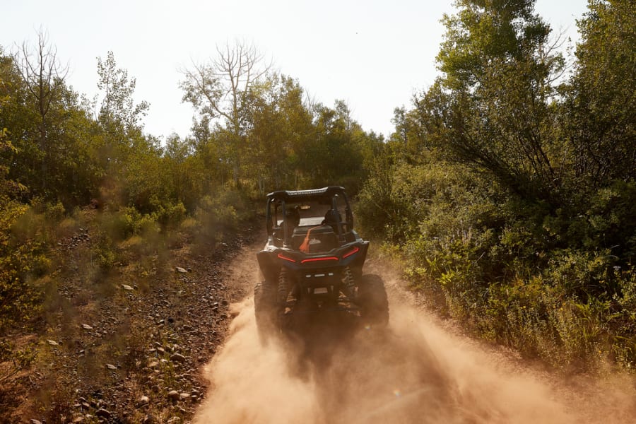 Trail-riding fun with Anchor Marine & Storage.