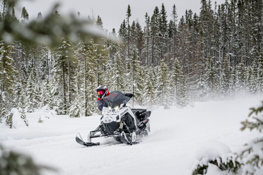 Polaris Snowmobile Ride