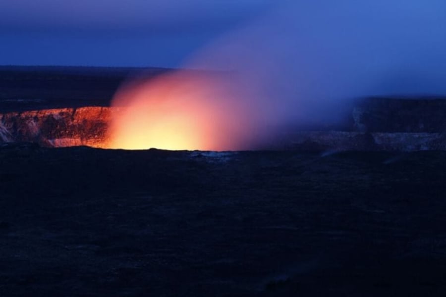 Hawaiian volcano