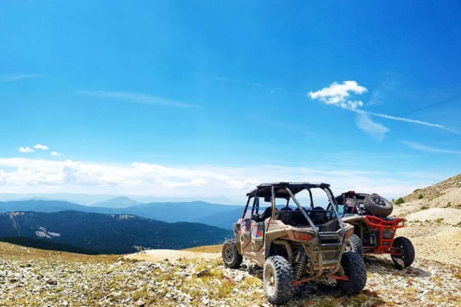 Polaris side by sides in Colorado