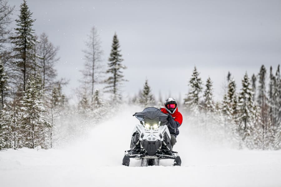 Polaris Snowmobile Ride