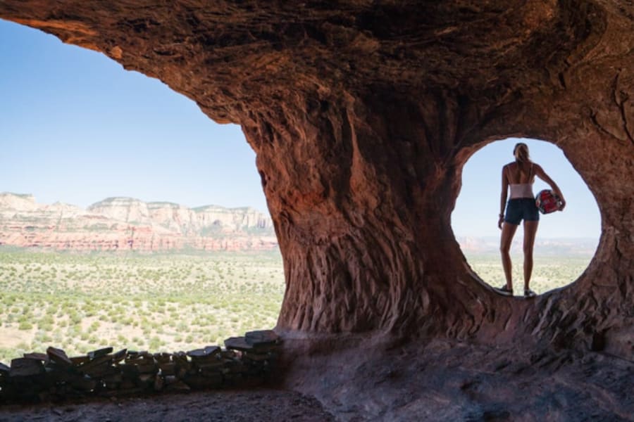 Rock formation in Sedona.