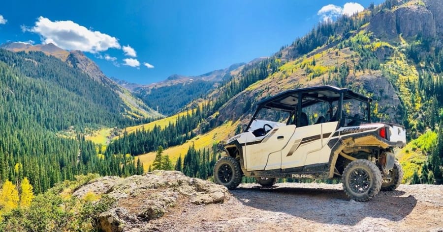Polaris ORV vehicle in Colorado