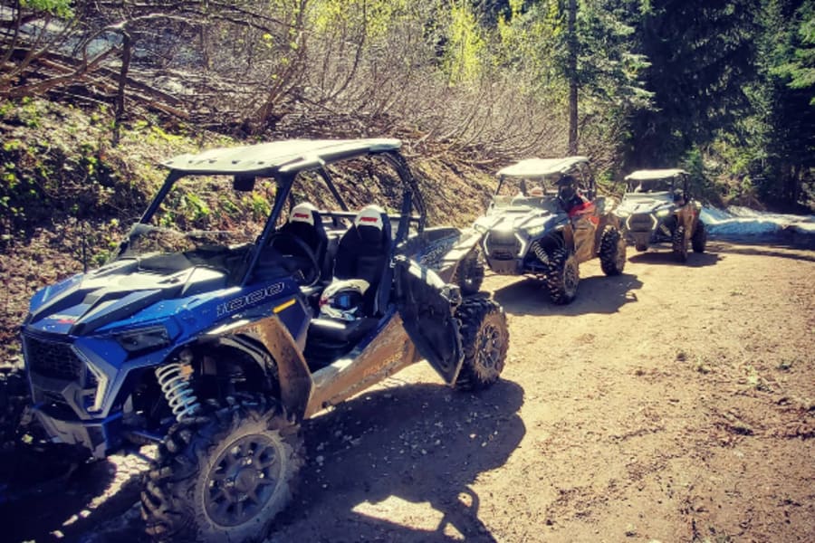 Polaris side by side in Coeur D'Alene
