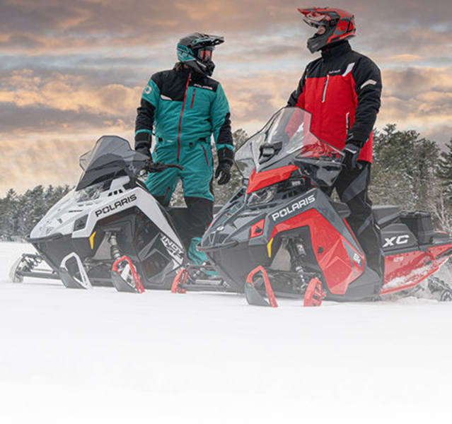 Polaris Snowmobile Ride