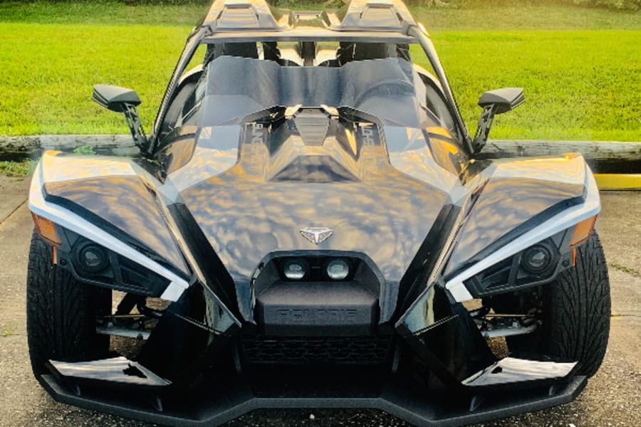 Black Polaris Slingshot