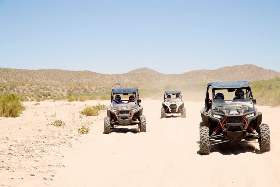 Vegas desert off-roading