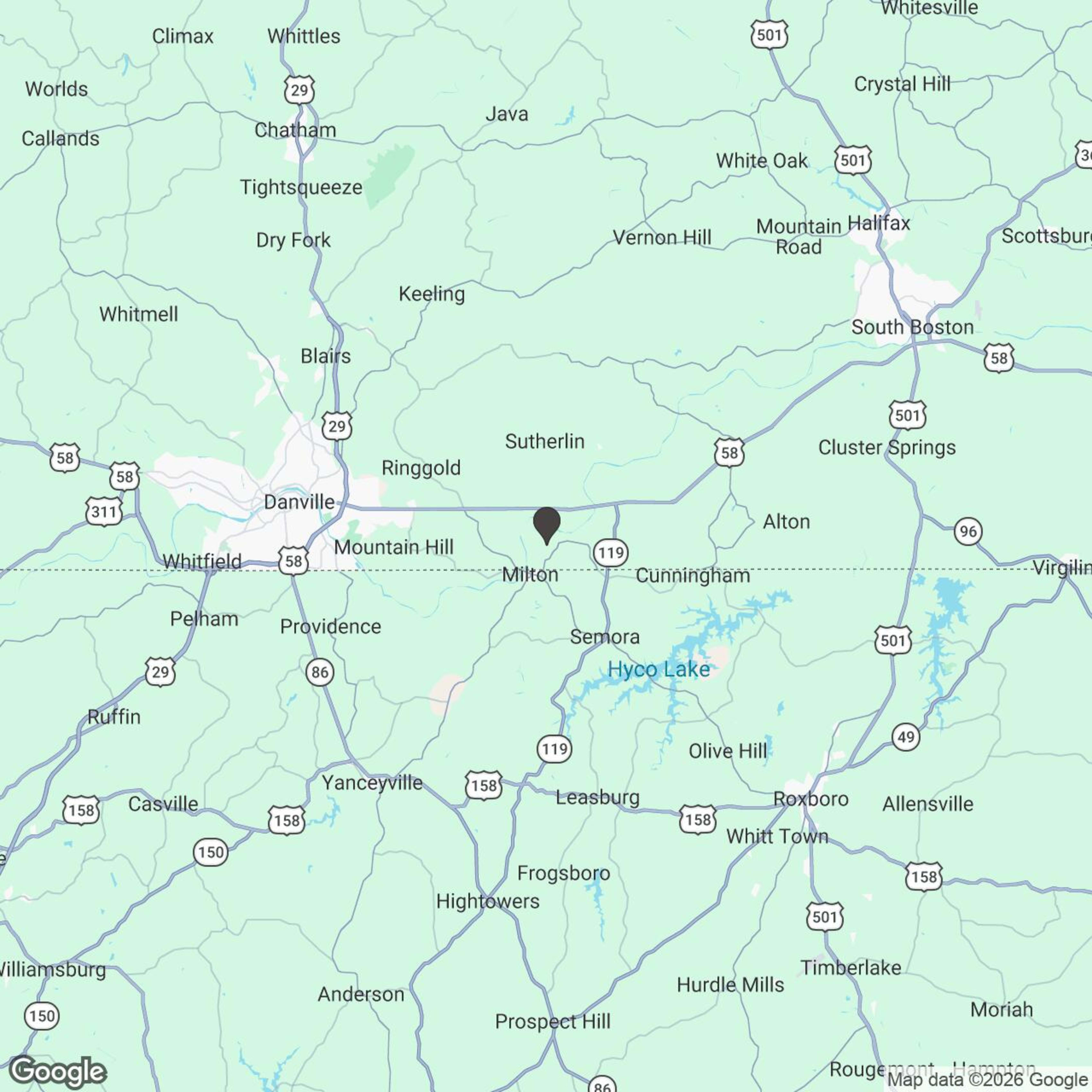 Map showing location of Racing for Heroes