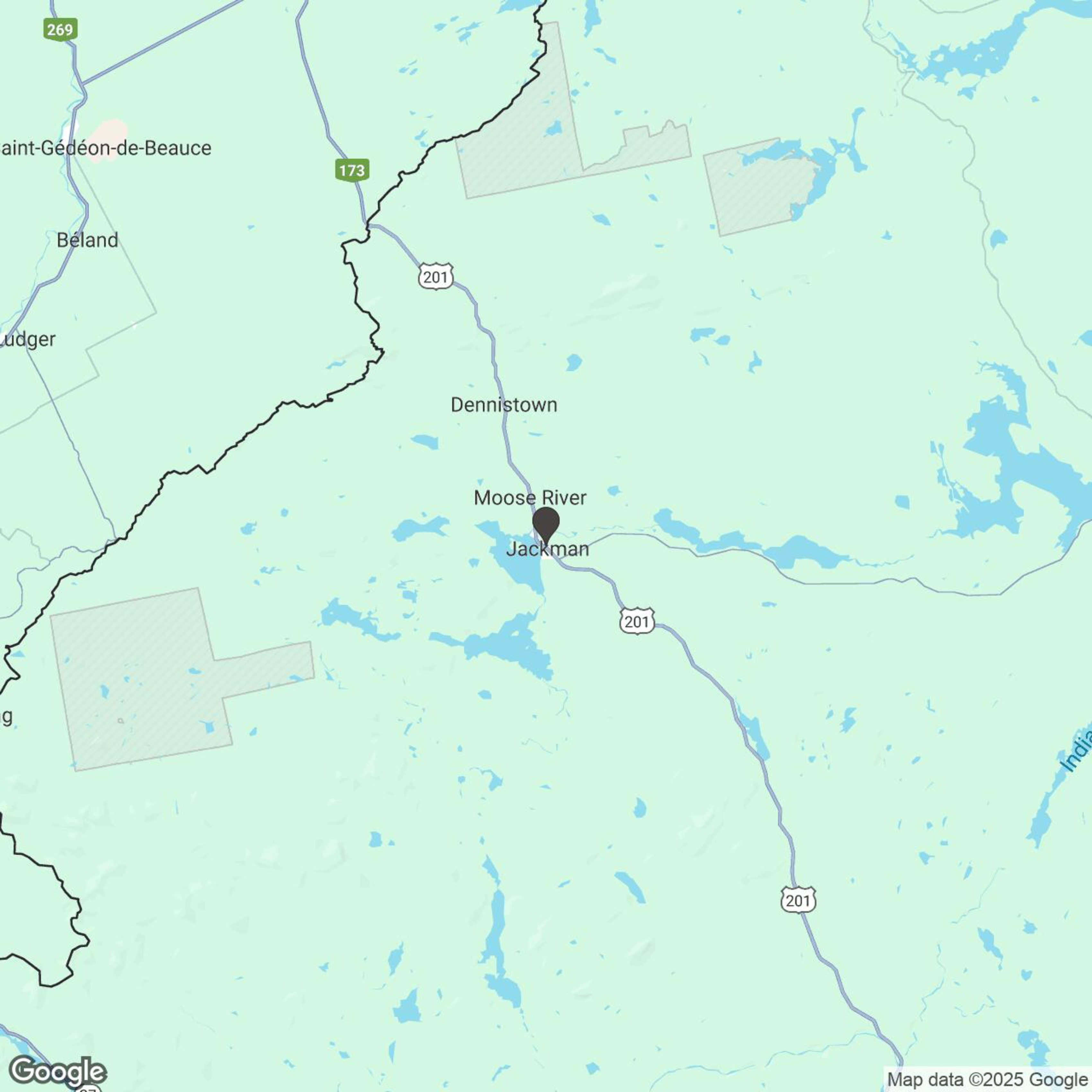 Map showing location of 201 Powersports - Jackman