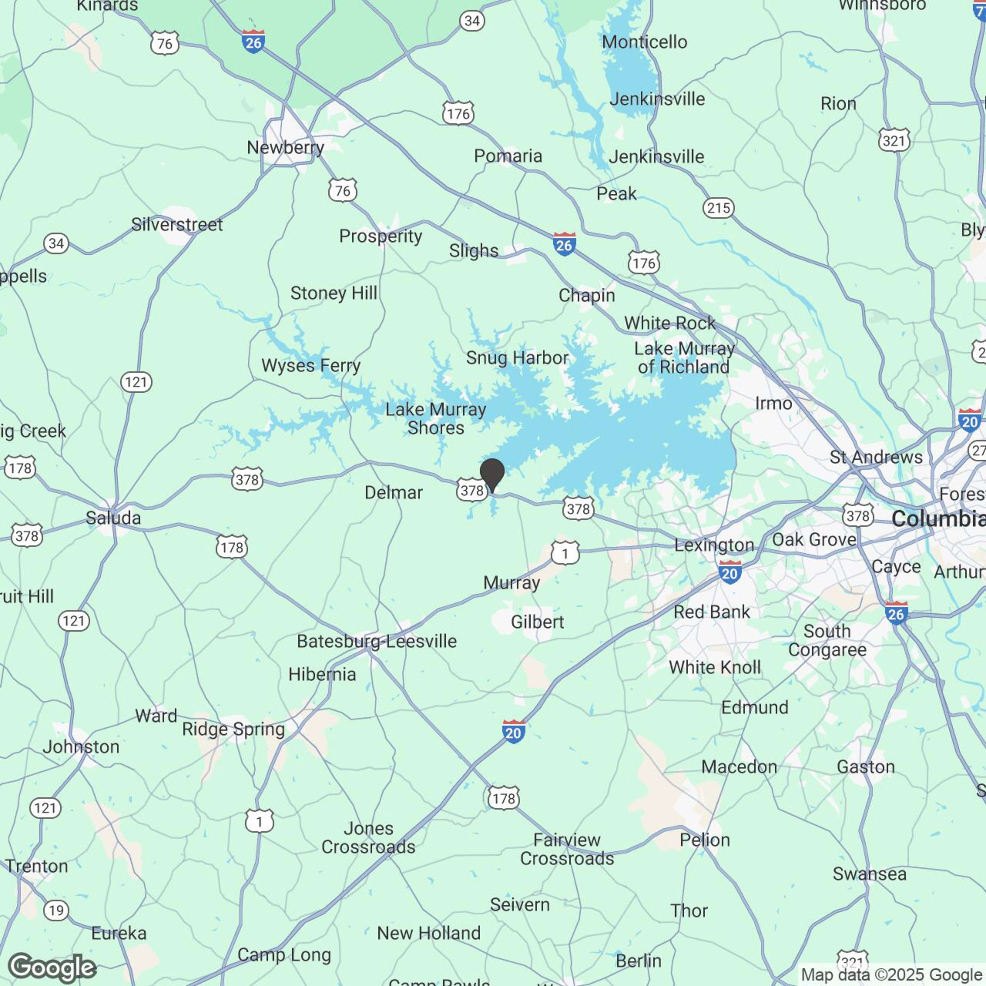 Map showing location of Lake Murray Action Sports, Inc.