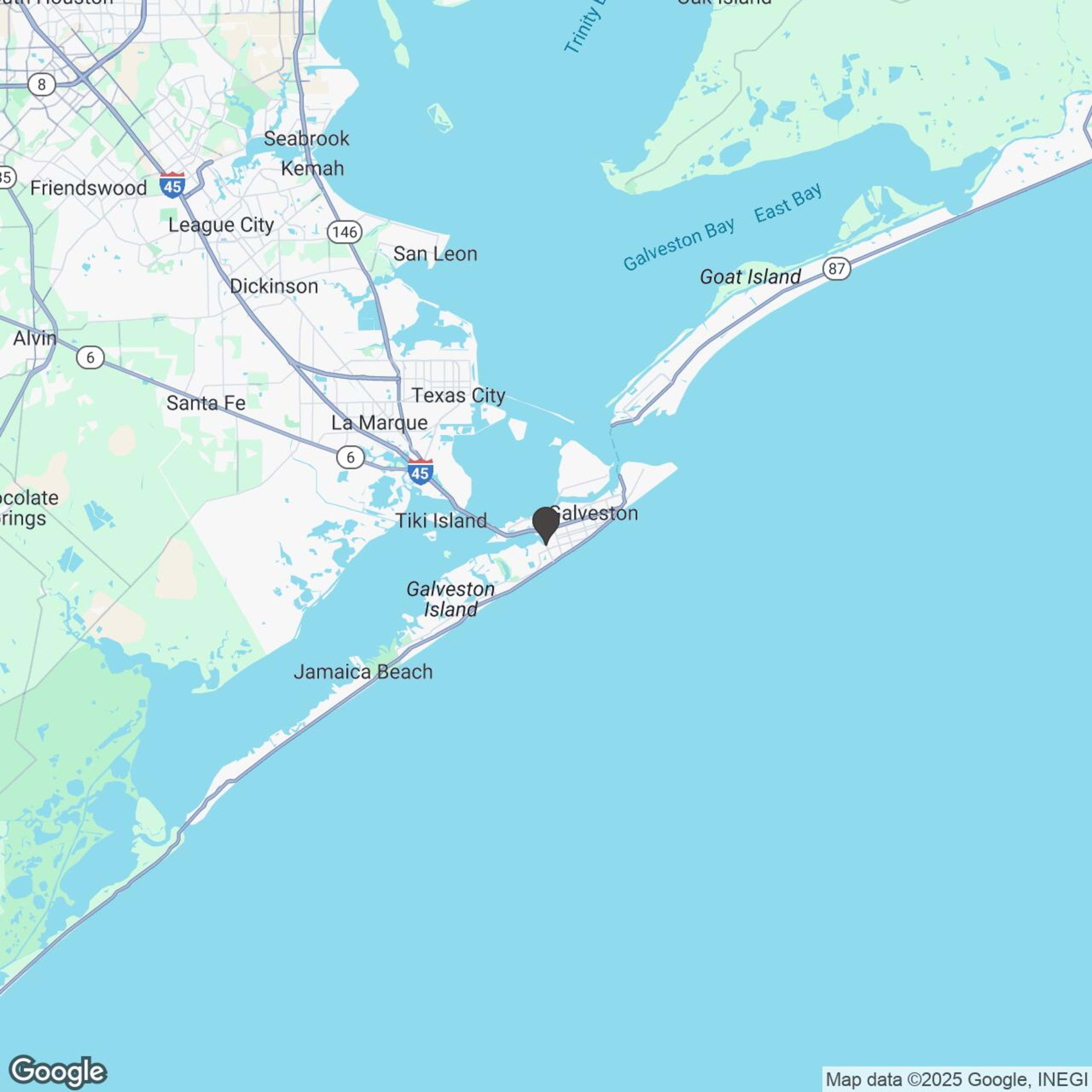 Map showing location of All You Can Drive Special!
