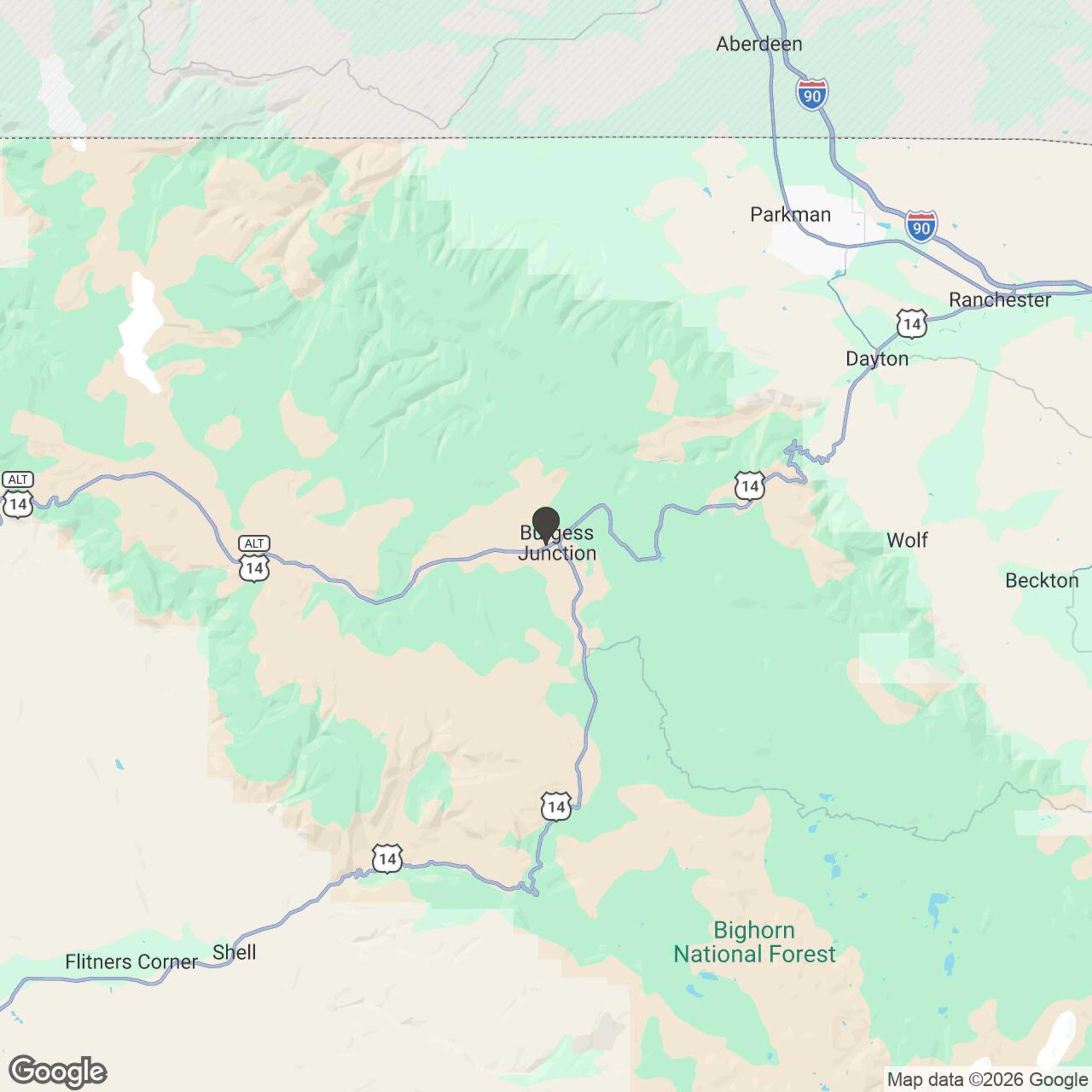 Map showing location of Side-by-Side Self-Guided Hourly Rentals