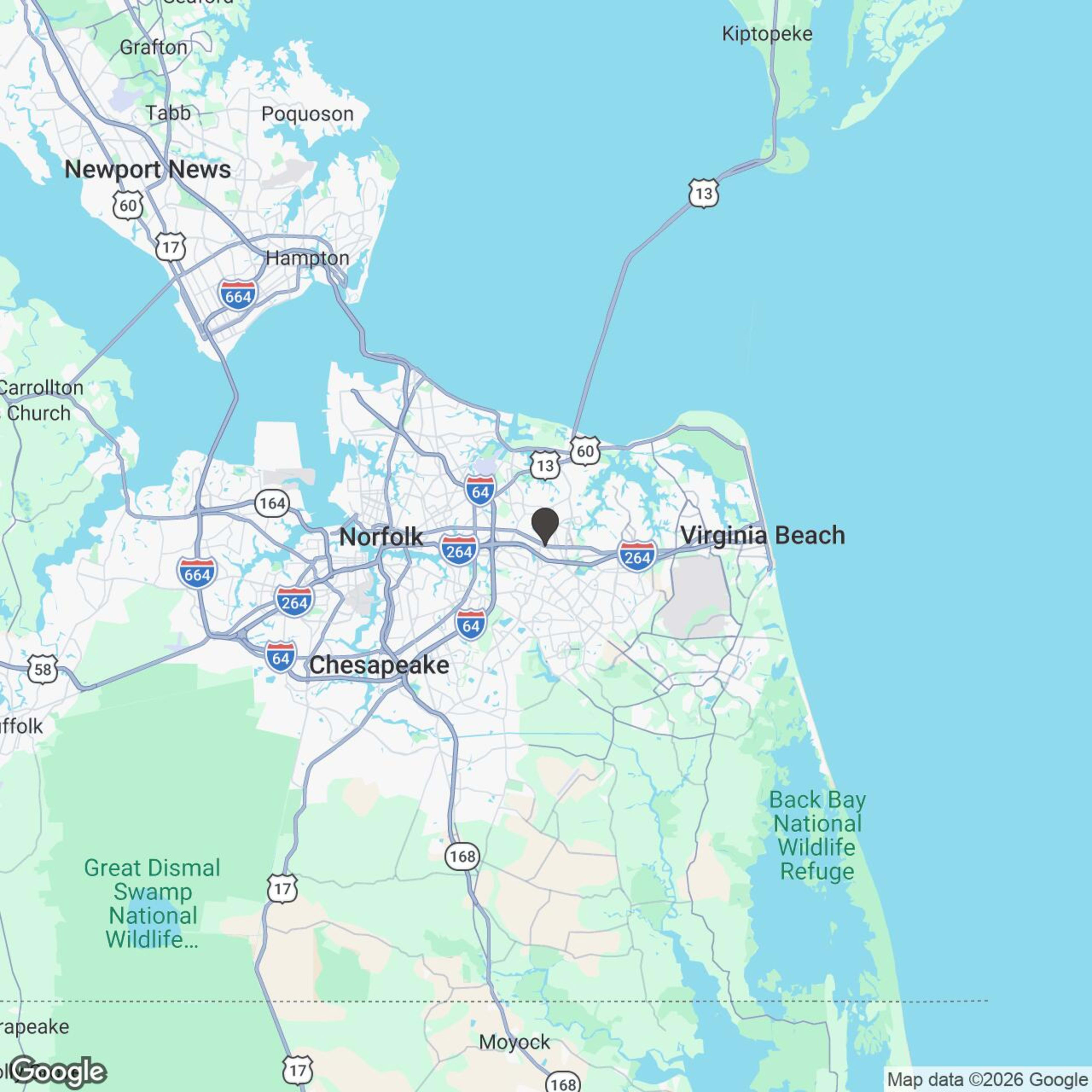 Map showing location of Guided Group Rides