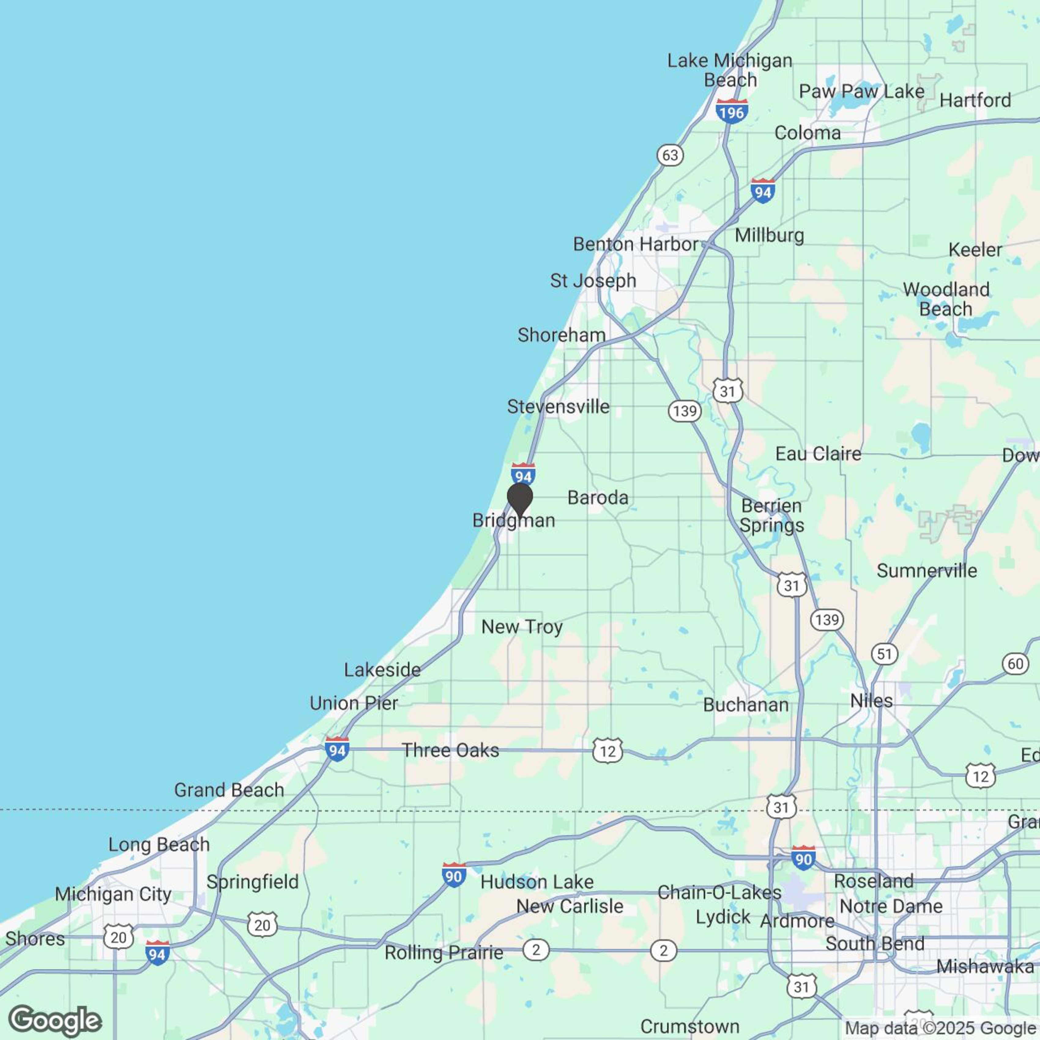 Map showing location of Overnight and Multi day Slingshot Adventure 