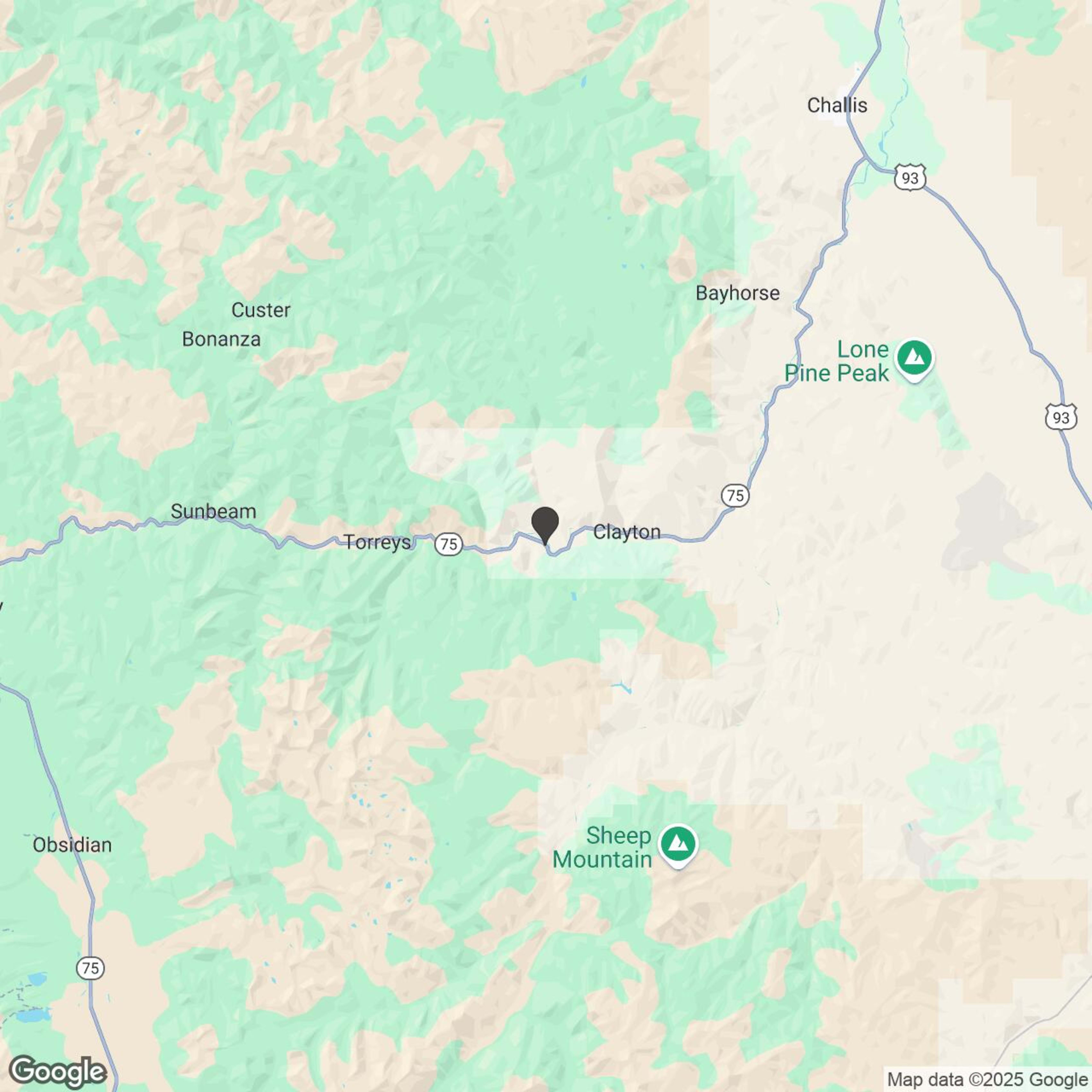 Map showing location of 4HR Rental