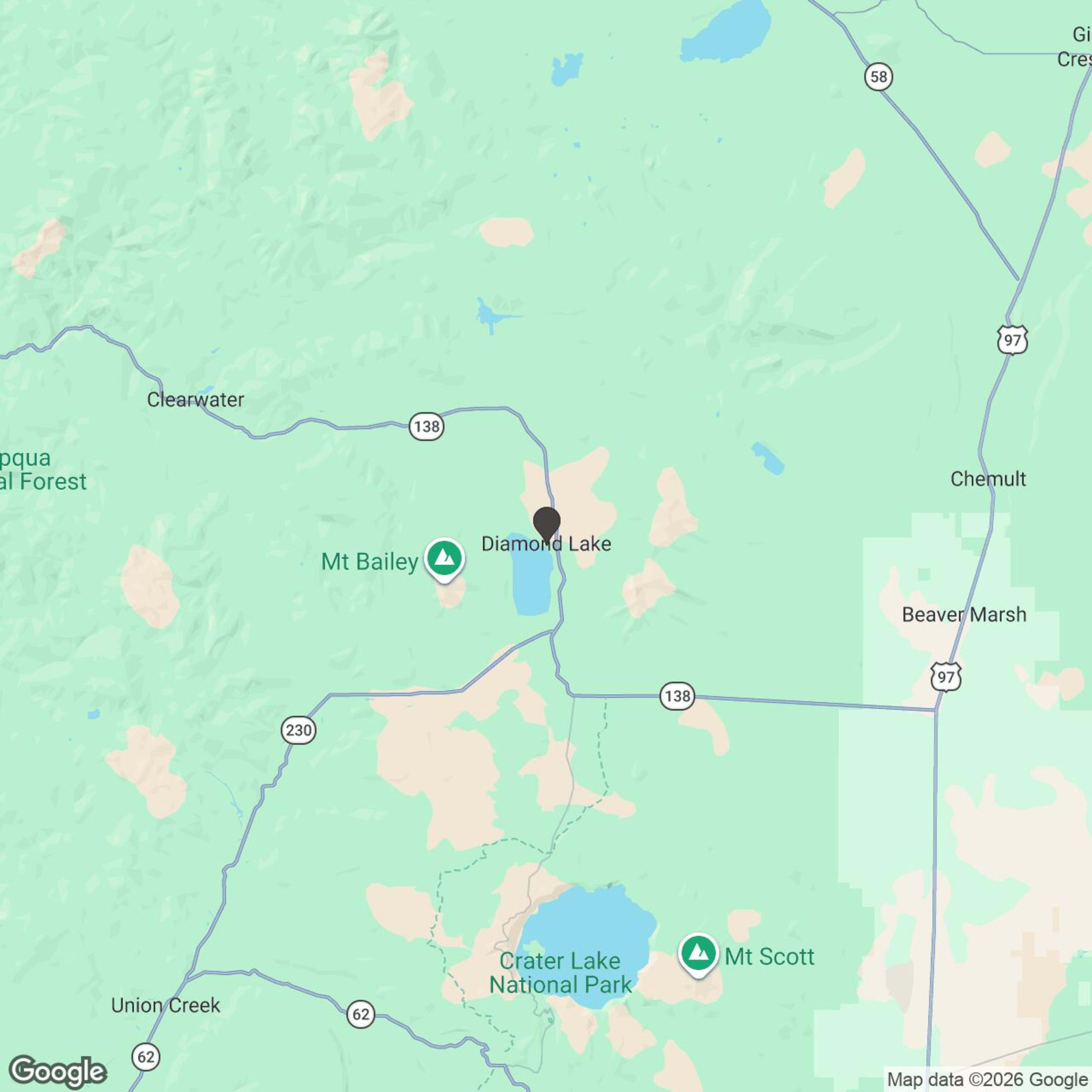 Map showing location of All Day Snowmobile Rental