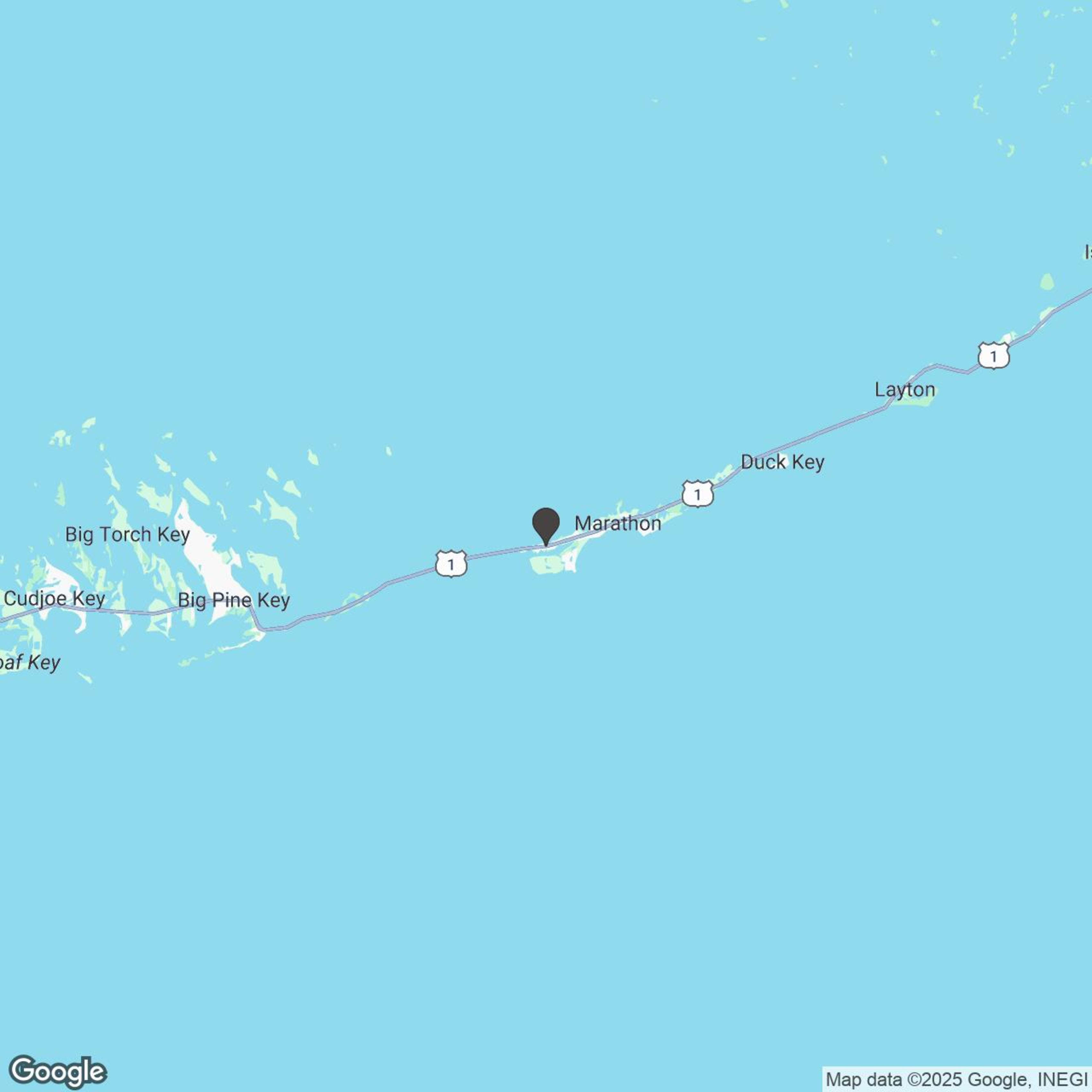 Map showing location of Sunset Sprinter - Overnight