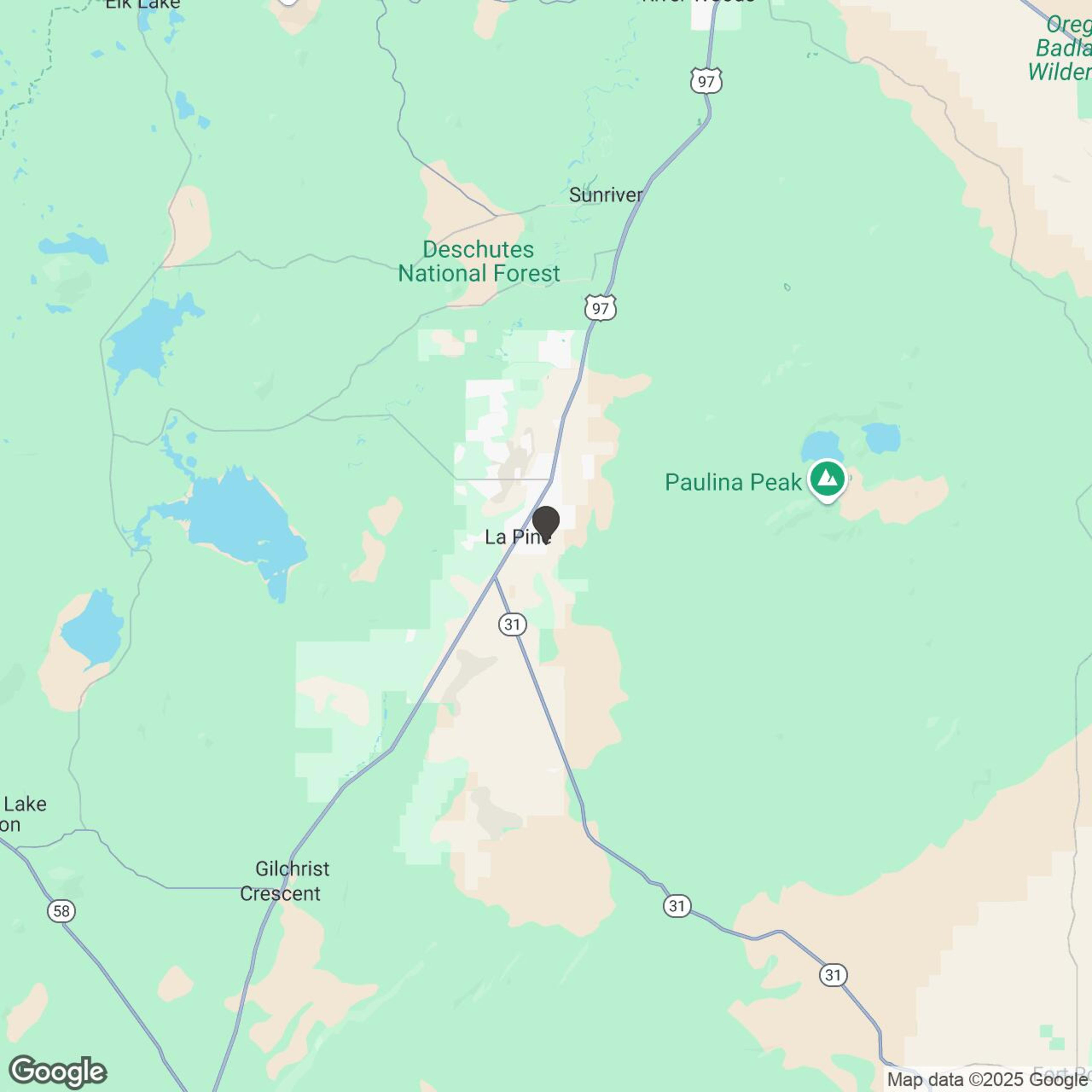 Map showing location of Oregon Outback Tour | 3 HR 