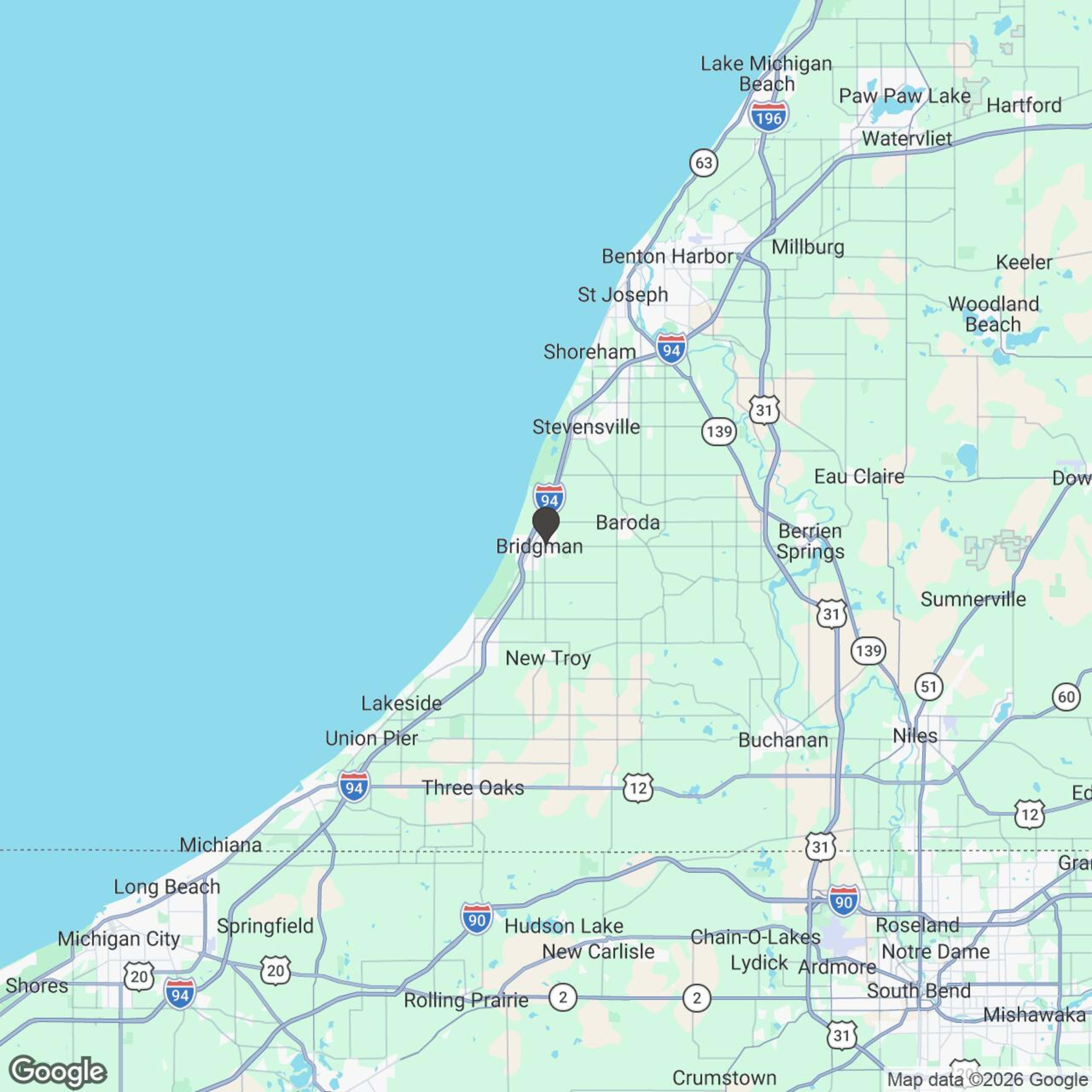 Map showing location of Fall Special overnight and multi day rides