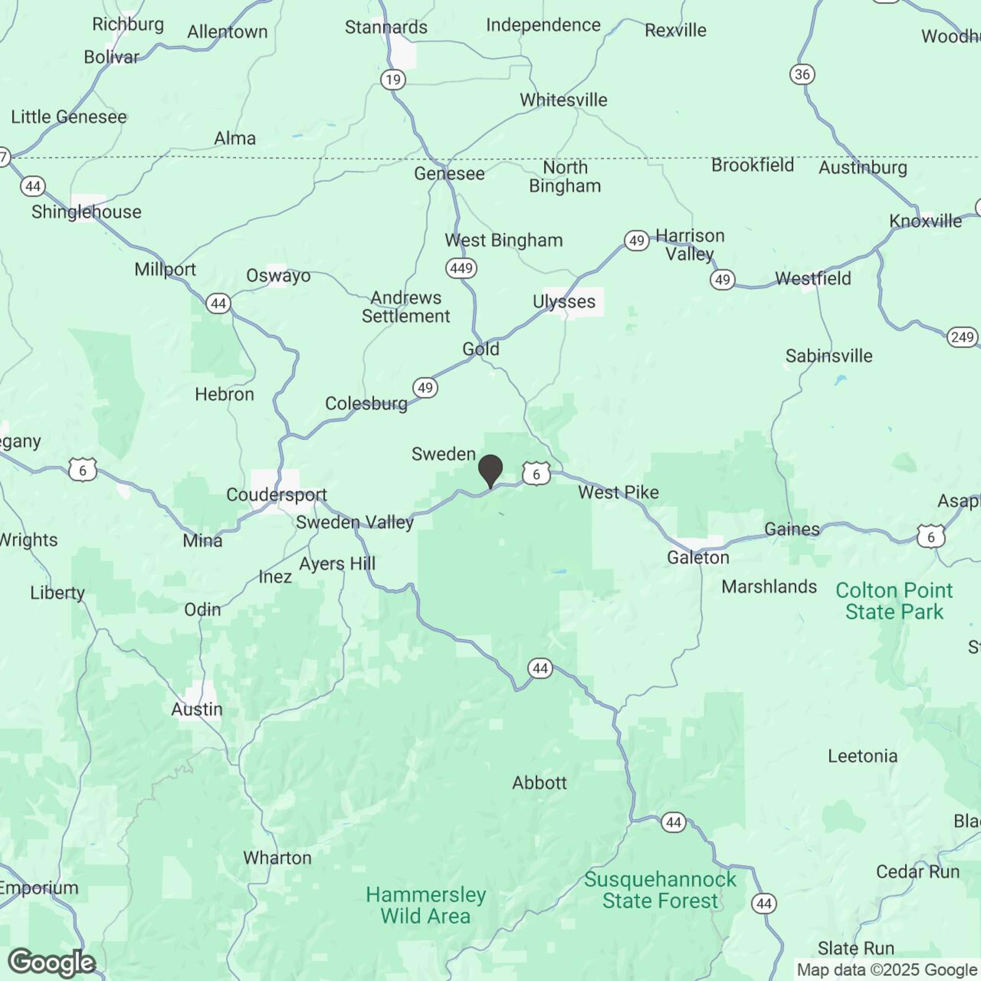 Map showing location of The Leaf Lookers’ Loop