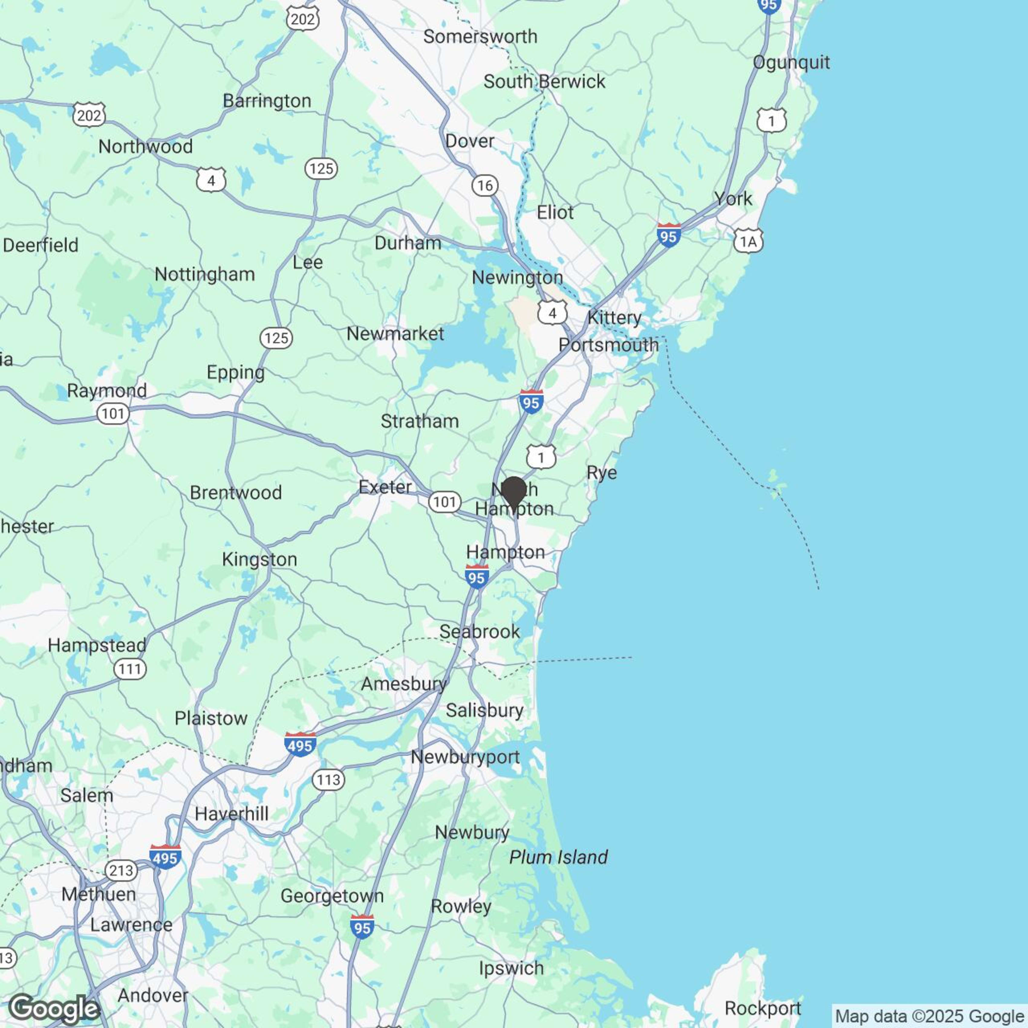 Map showing location of Indian Motorcycle Rentals