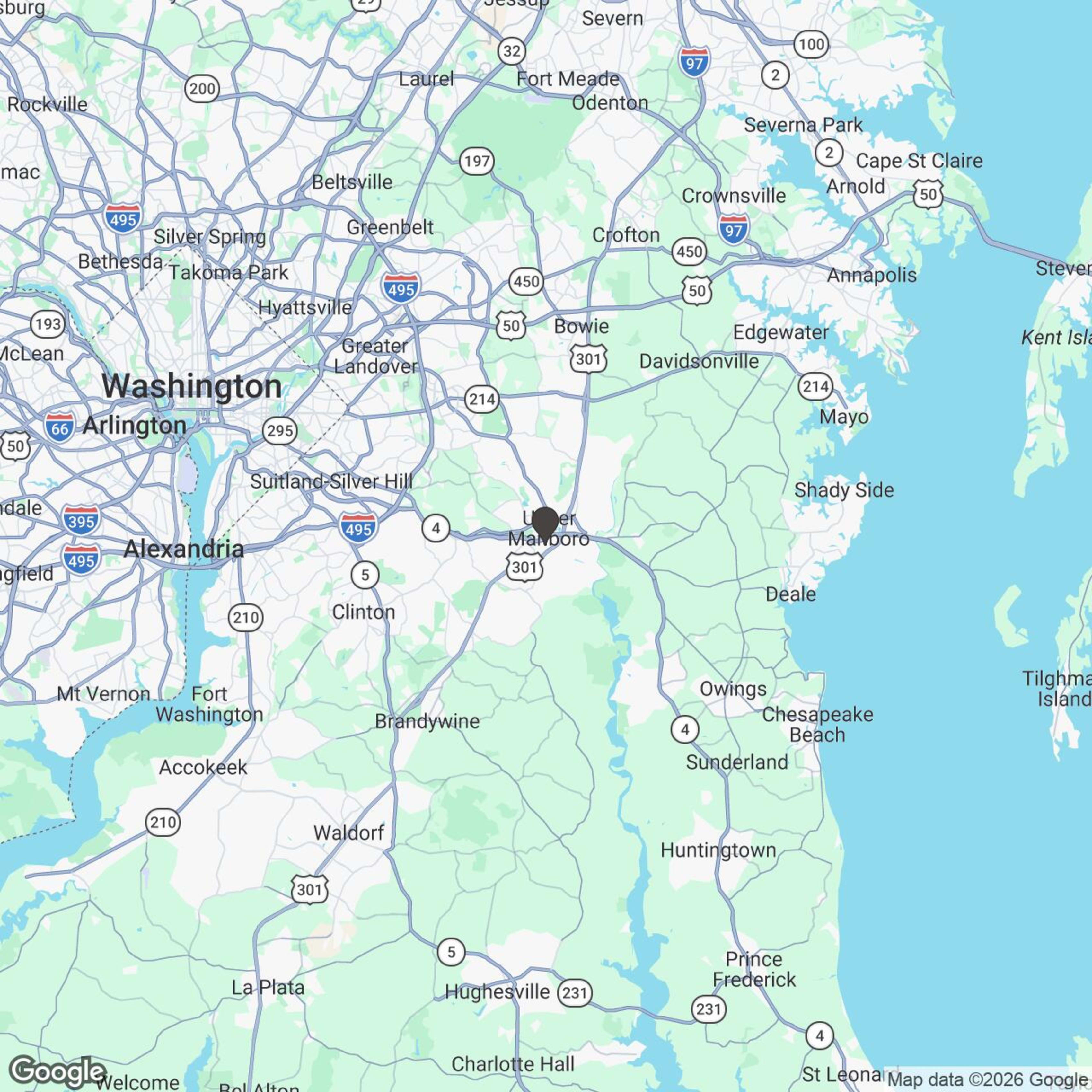Map showing location of Test-drive Tuesdays