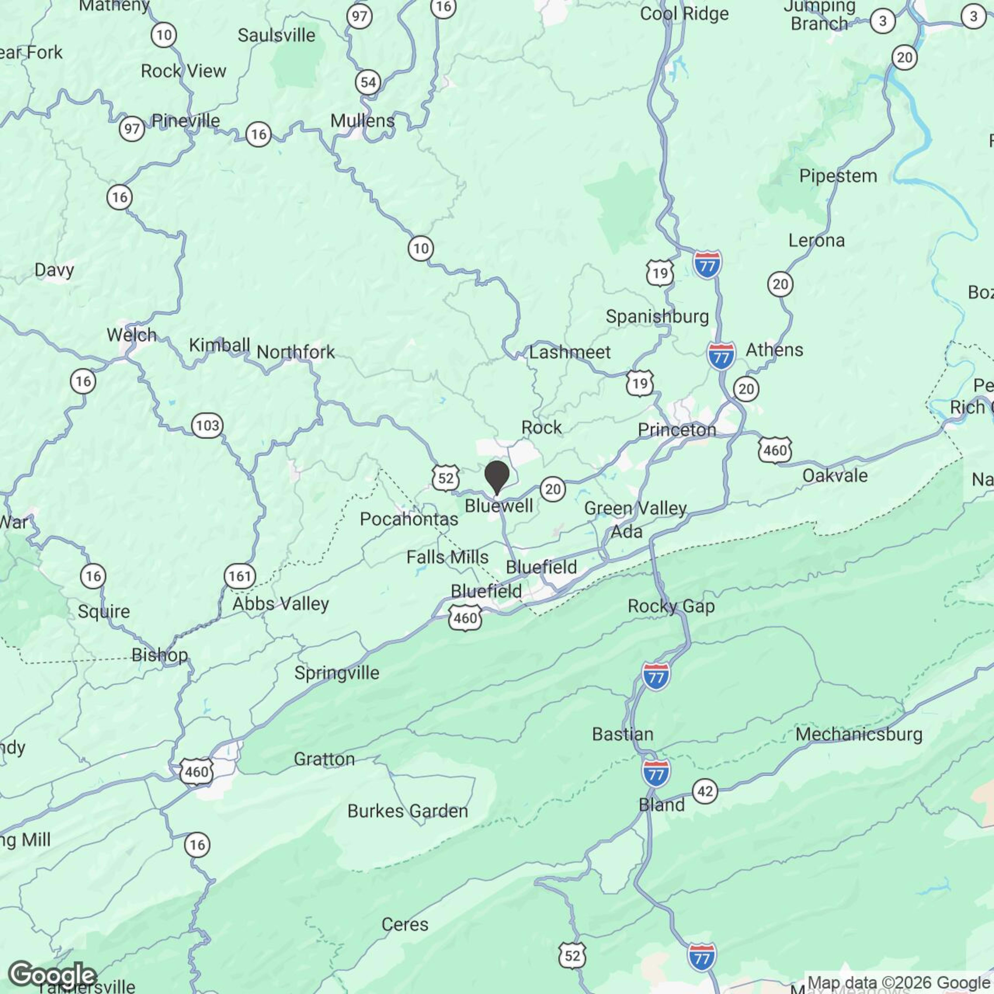 Map showing location of Slingshot Rentals 