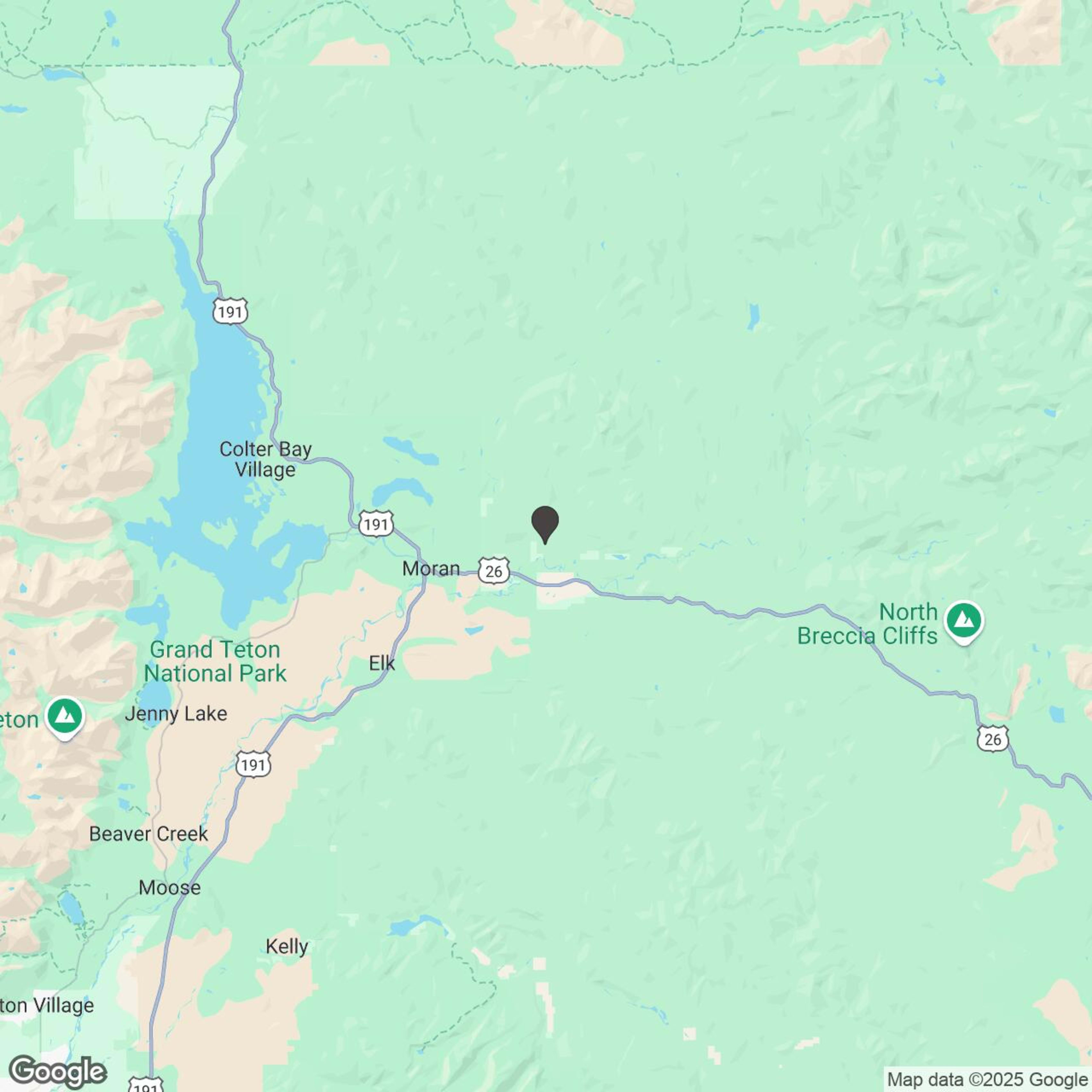Map showing location of Summer Two Hour Escapade