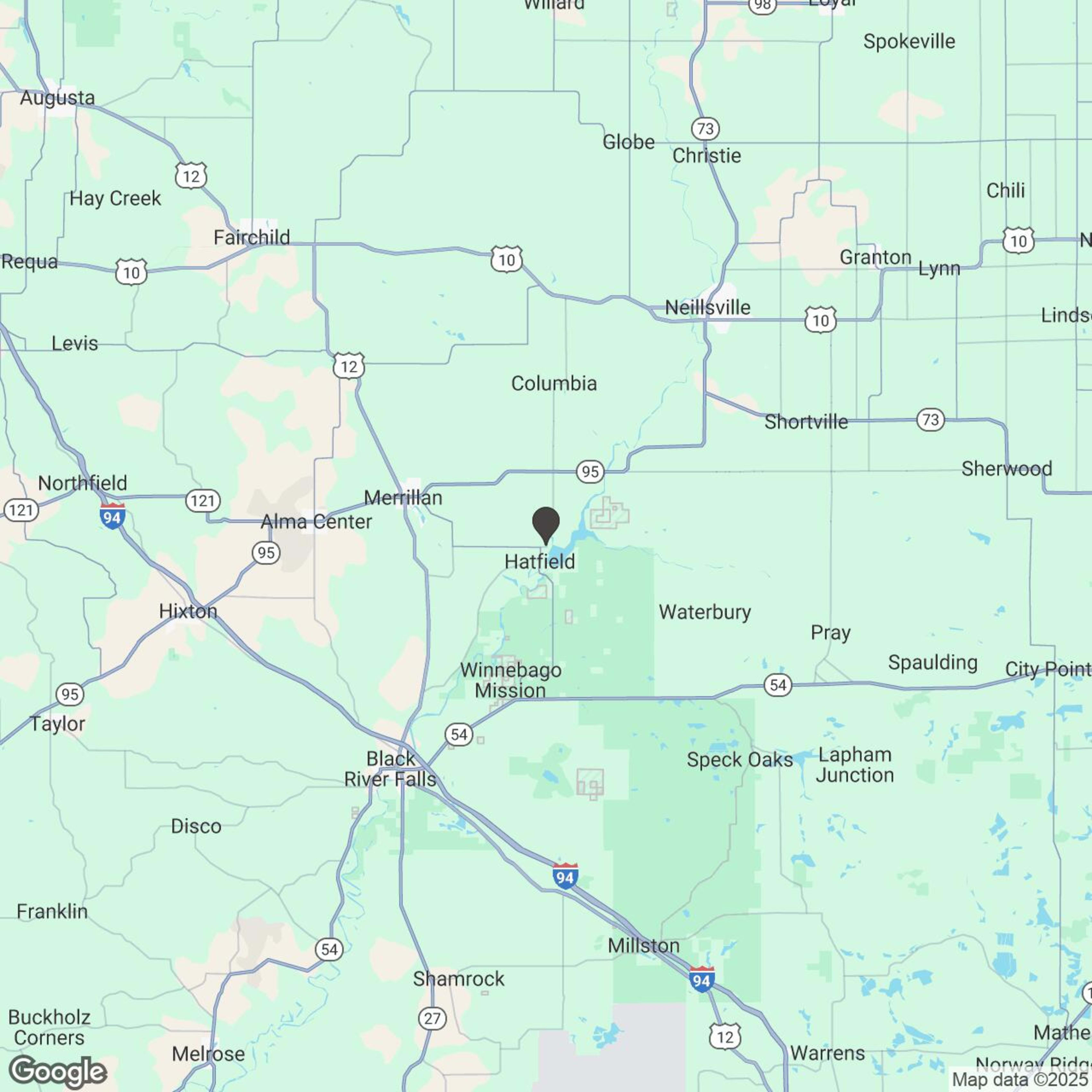 Map showing location of Lake Arbutus Pontoon Rental