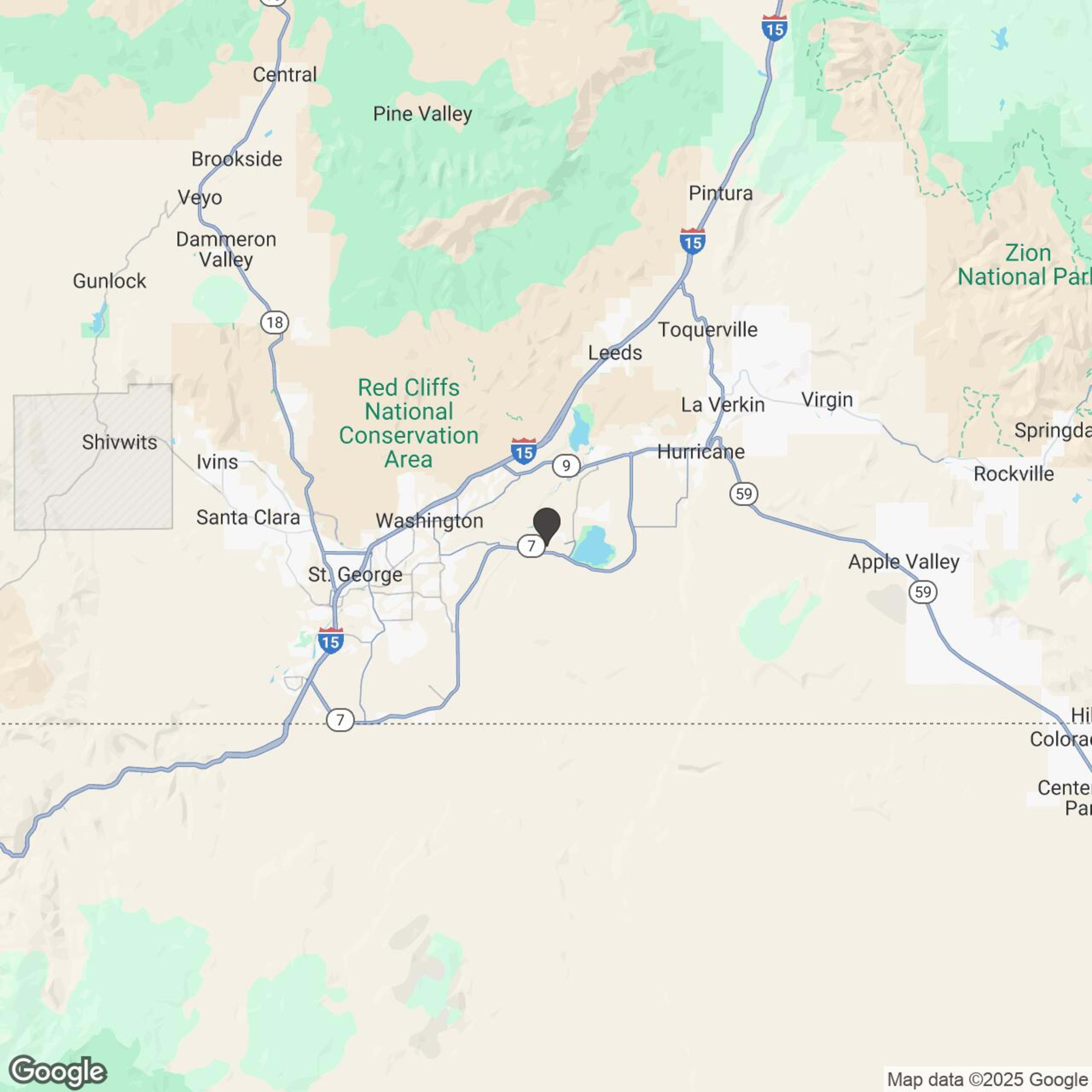 Map showing location of 2 Hour Adventure Rental