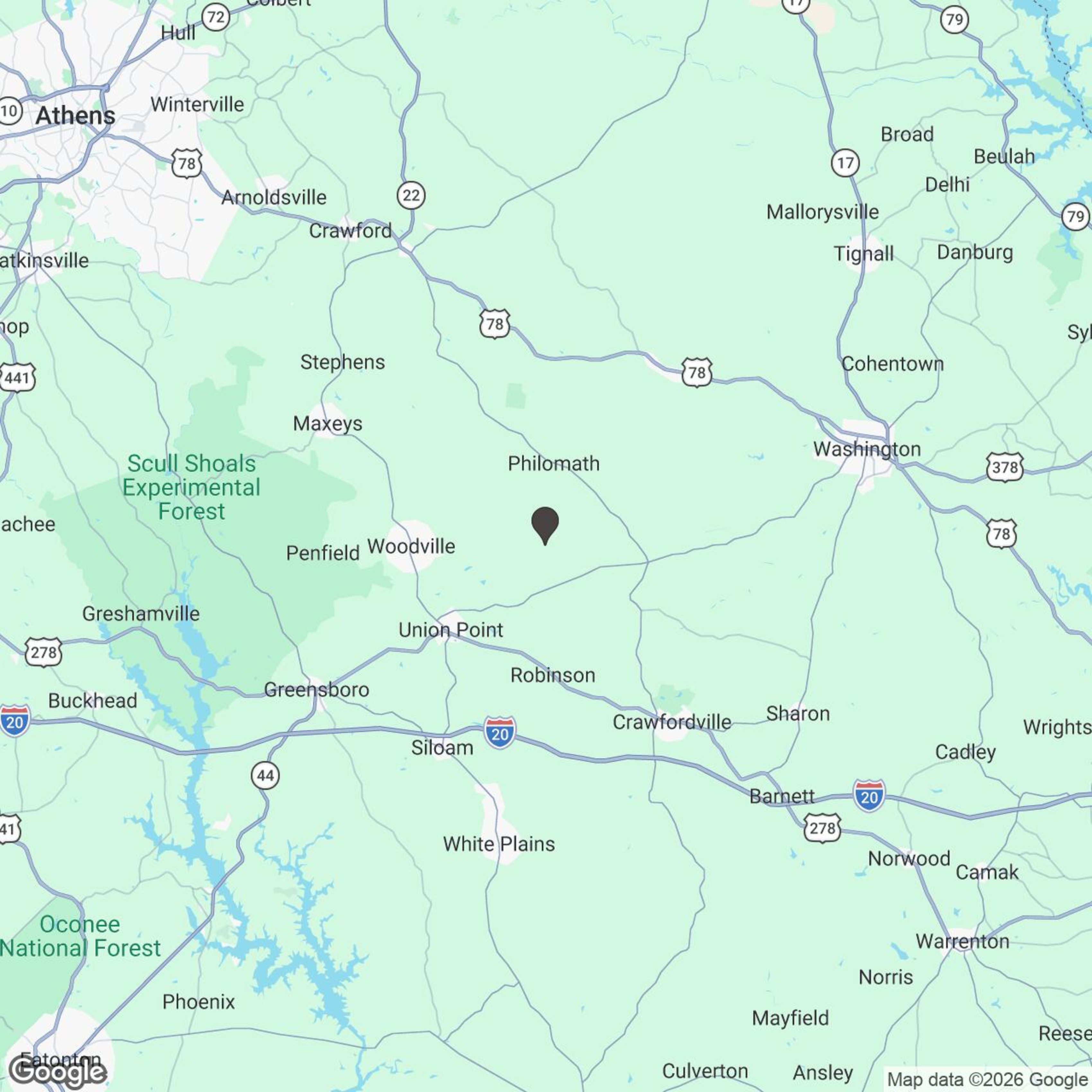 Map showing location of Side x Side Half Day Rental 1pm