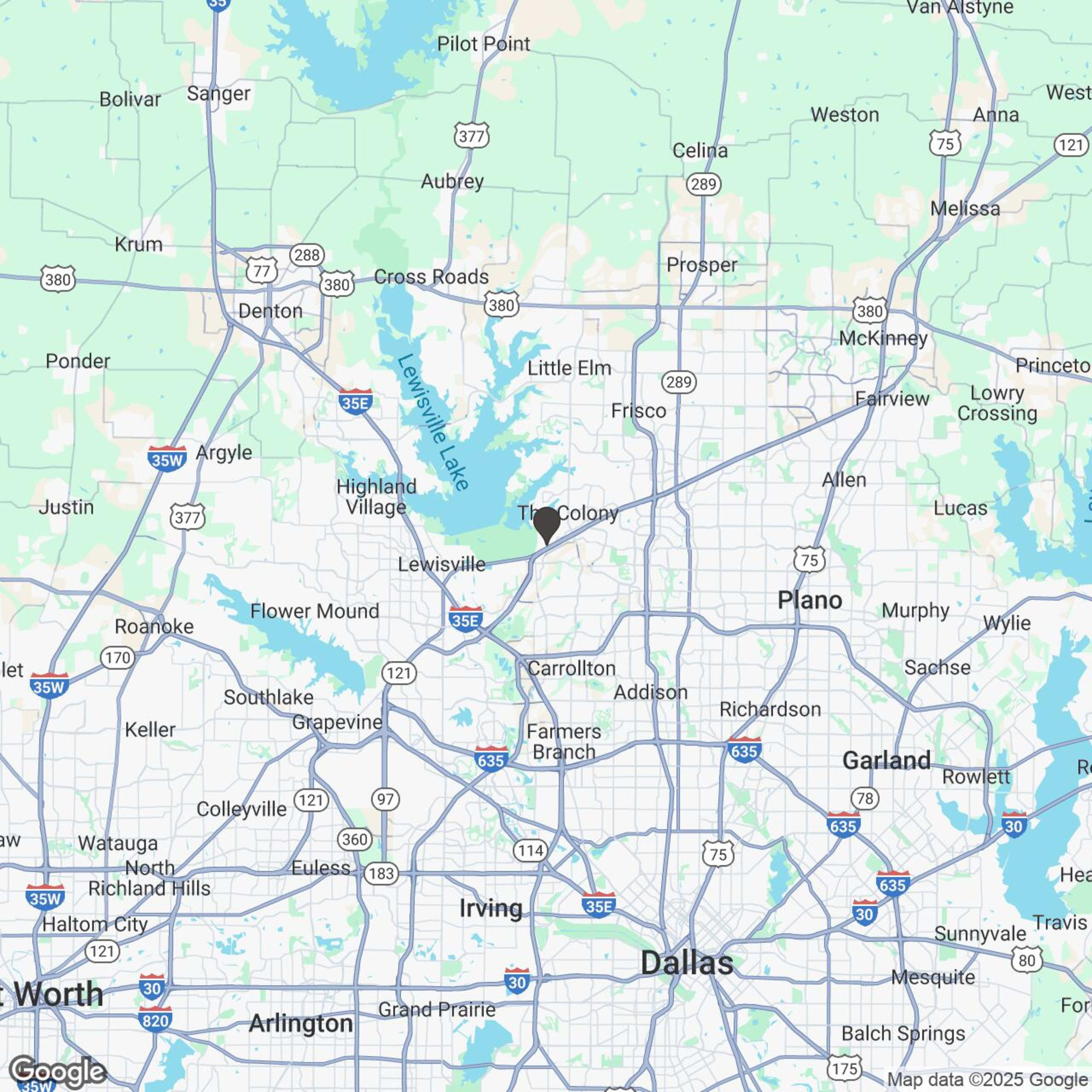 Map showing location of Multi-Day Slingshot Experience