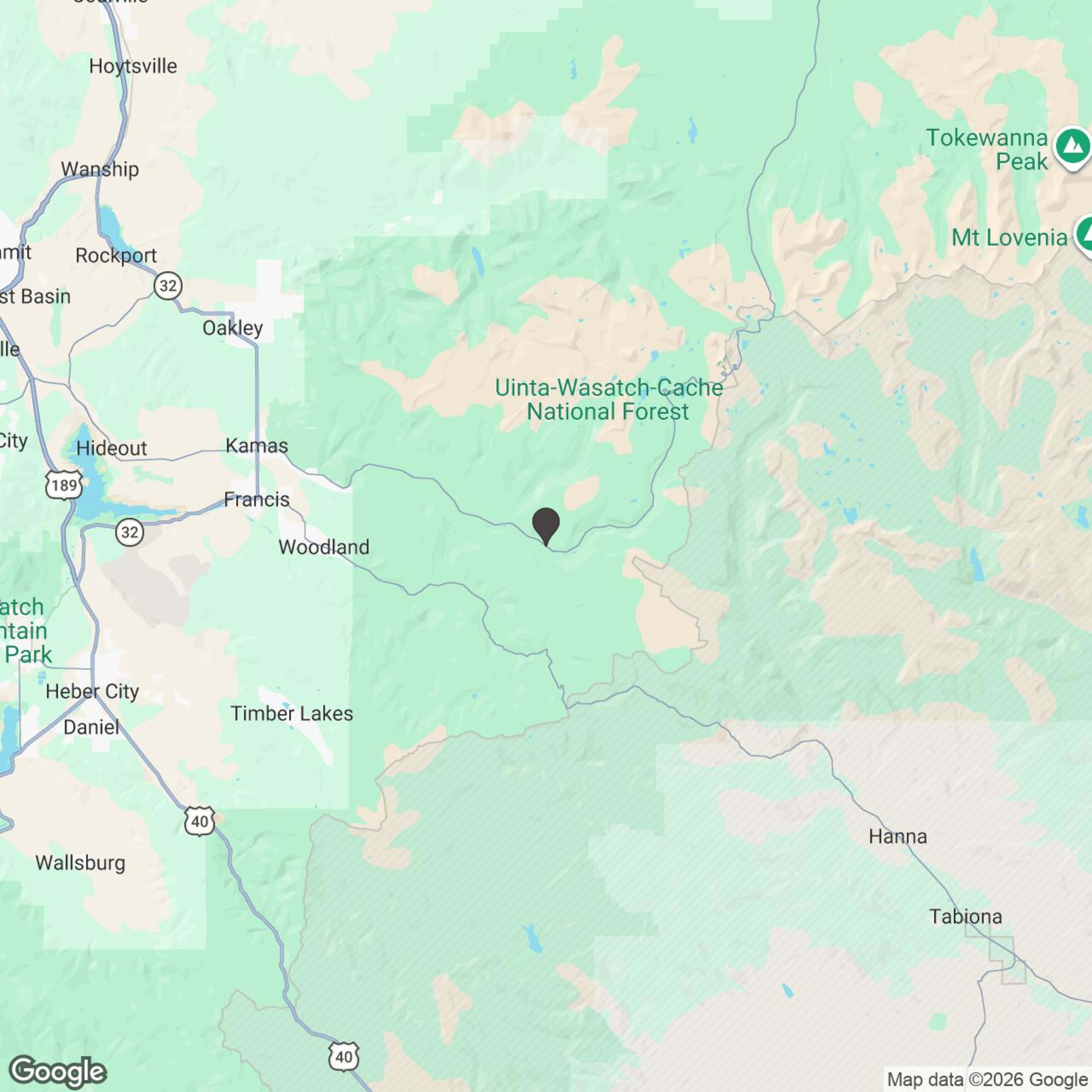 Map showing location of 5 Hour Snowmobile - Backcountry Tour 