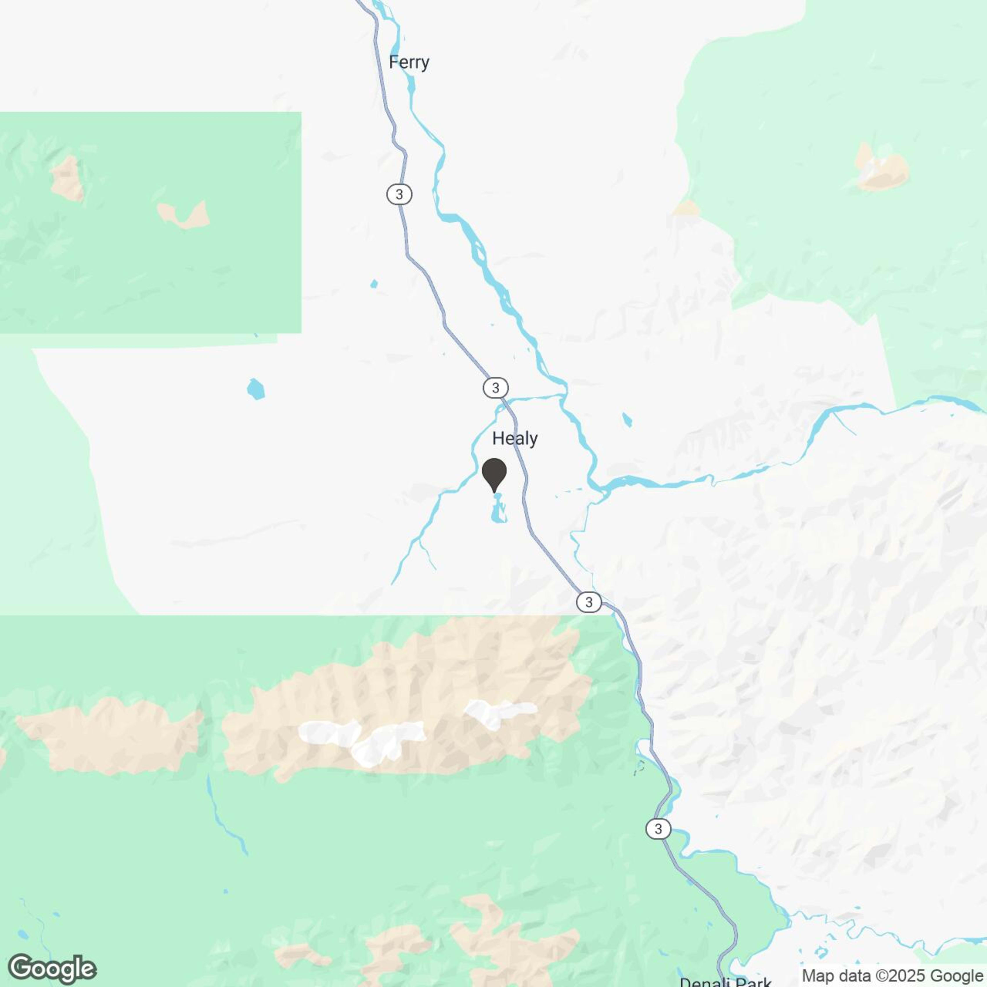 Map showing location of Denali Toy Rentals