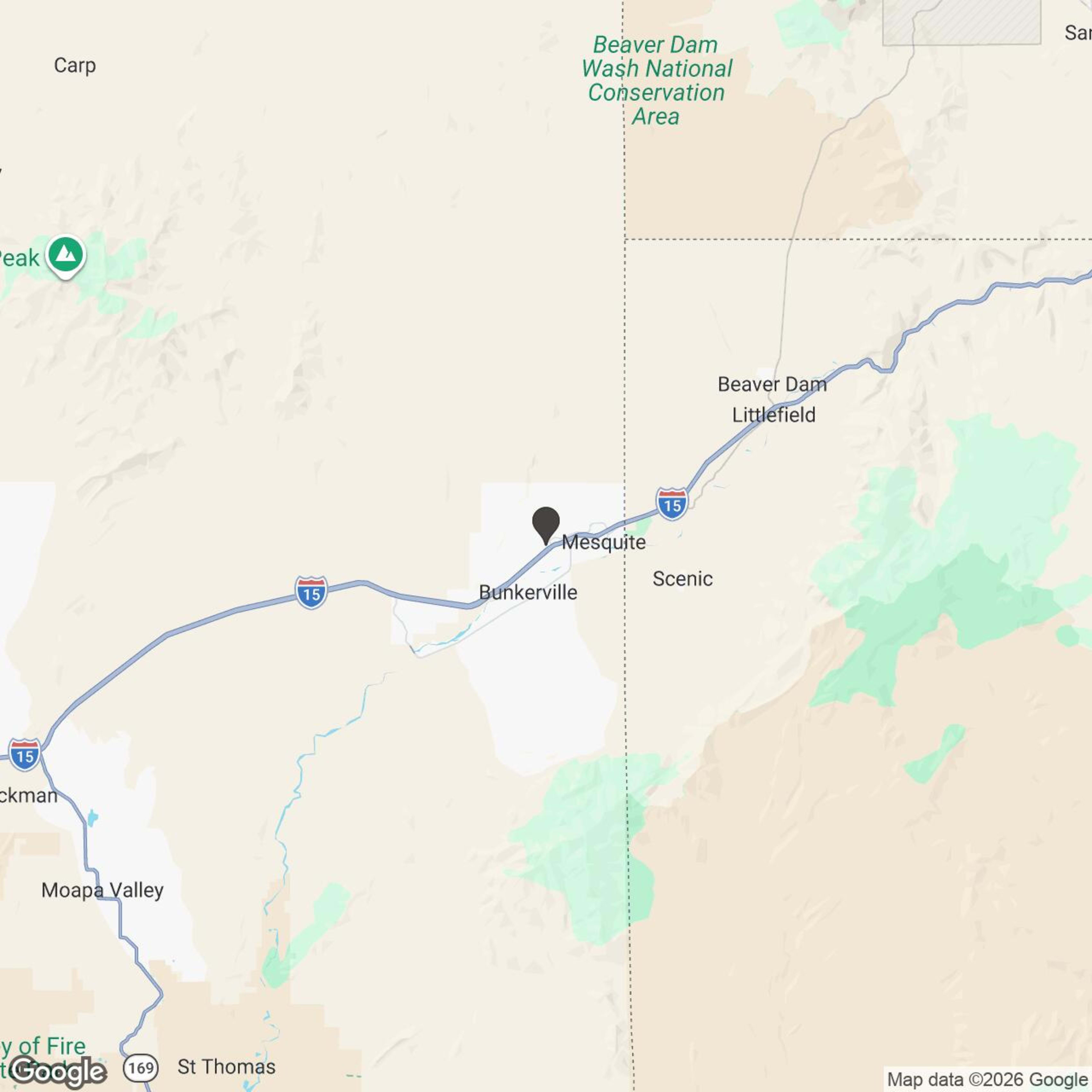 Map showing location of Adventure Demo Ride
