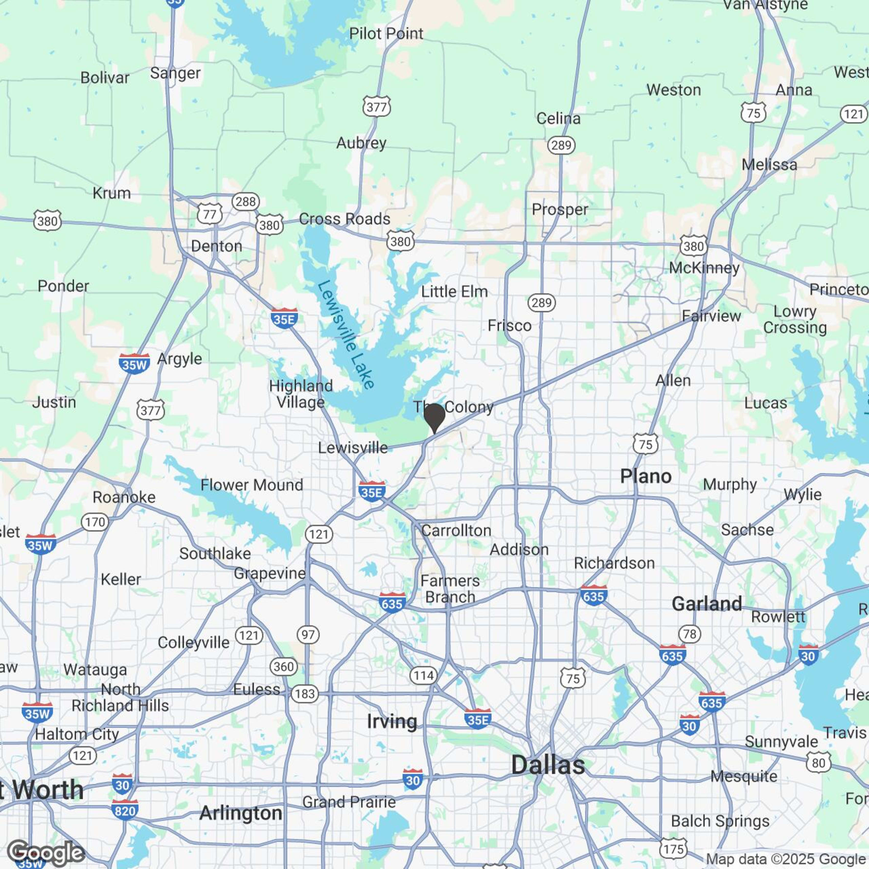 Map showing location of Slingshot Test Drive (1-2 Hrs)