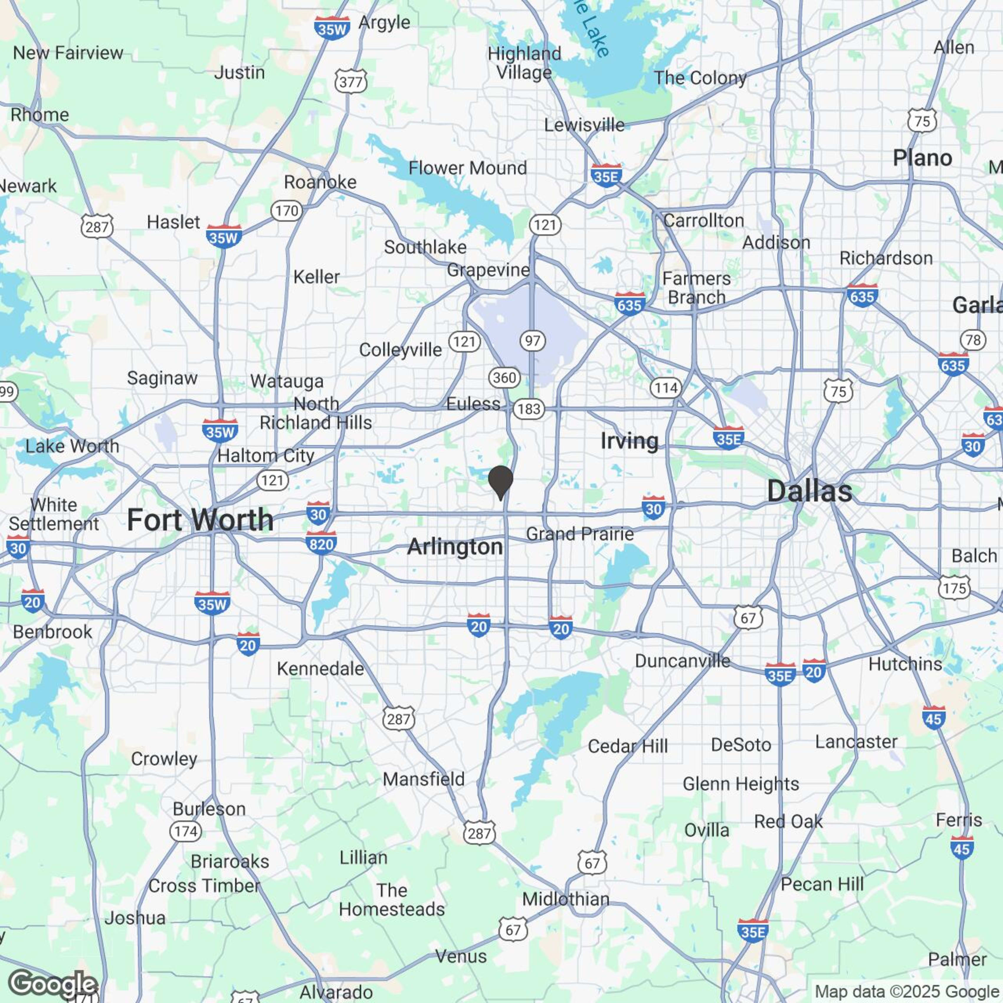 Map showing location of Downtown Dallas Boogie (6 Hour/GPS Guided)