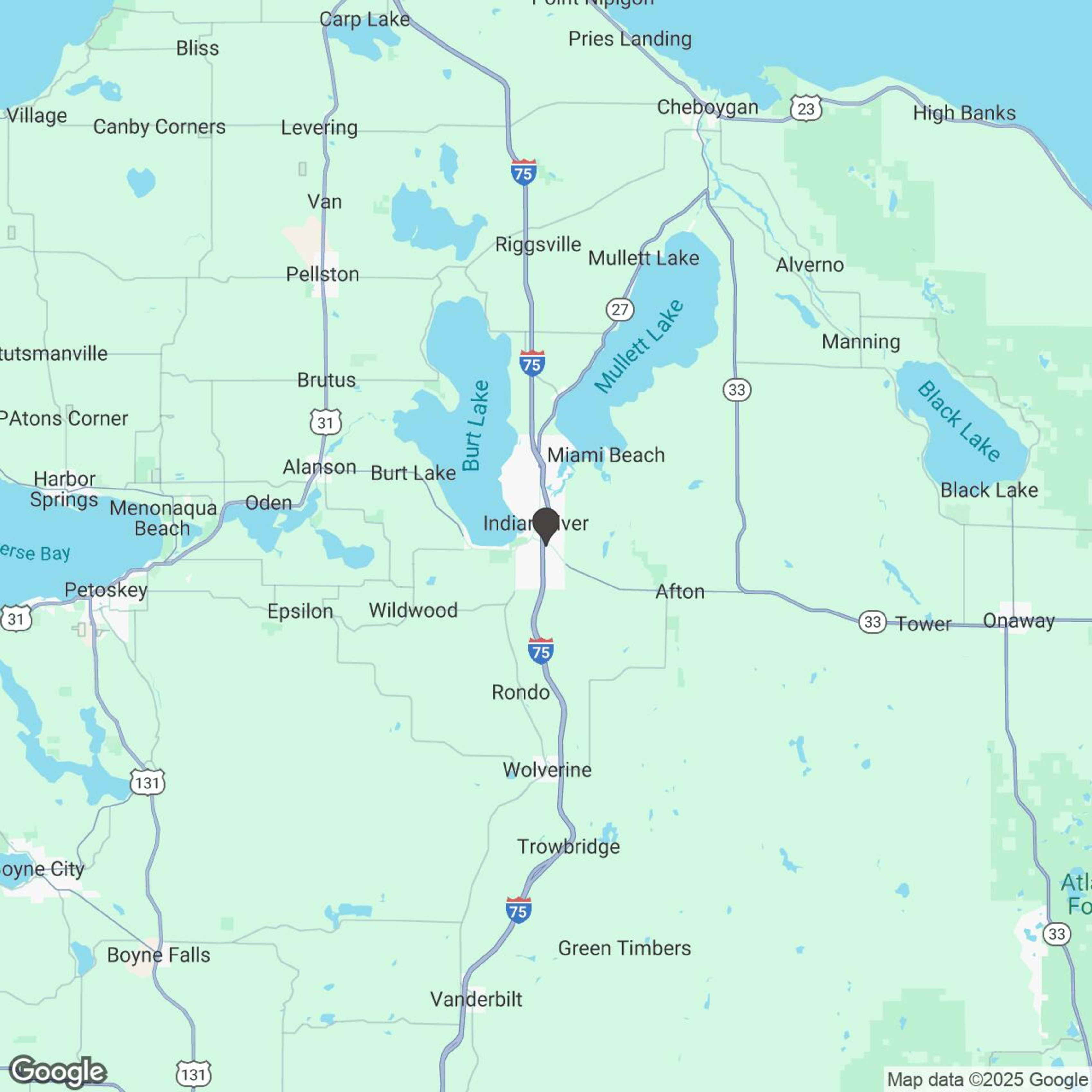 Map showing location of Guided Sunset Tour / Indian River