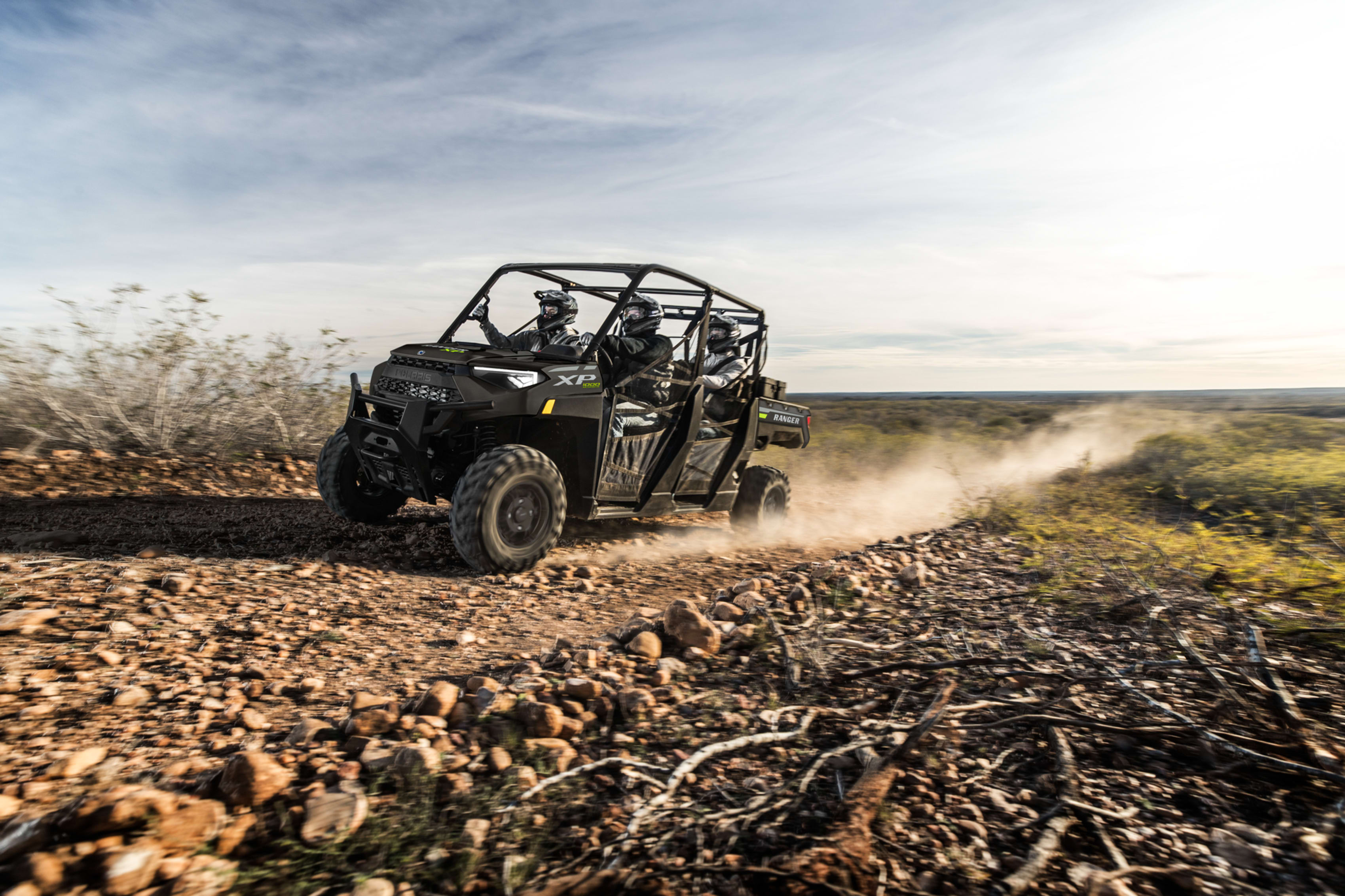 Polaris RZR on Michigan trails