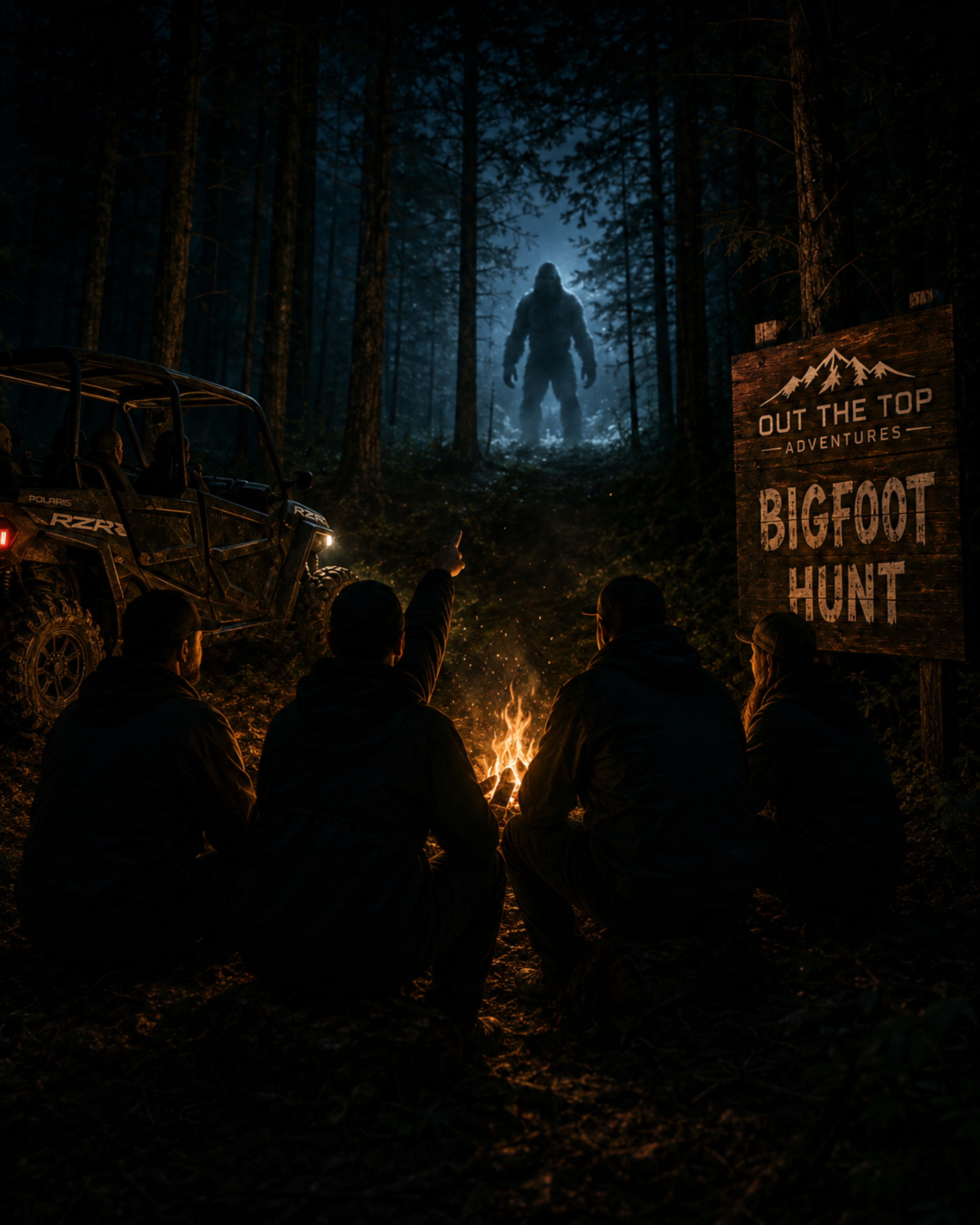 1 VIP Guest for Big Foot Adventure Hunt