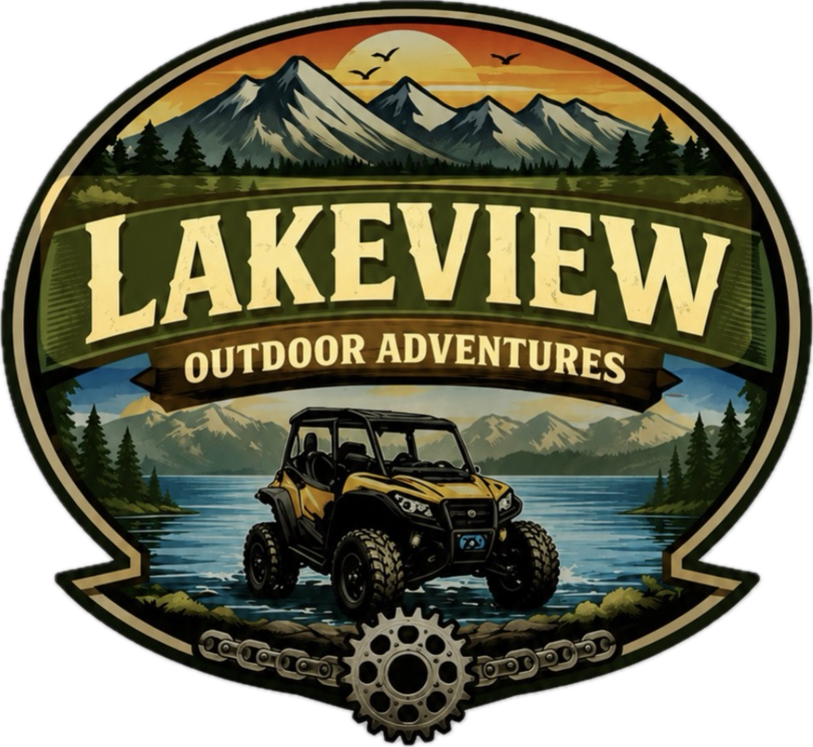 Lakeview Outdoor Adventures logo