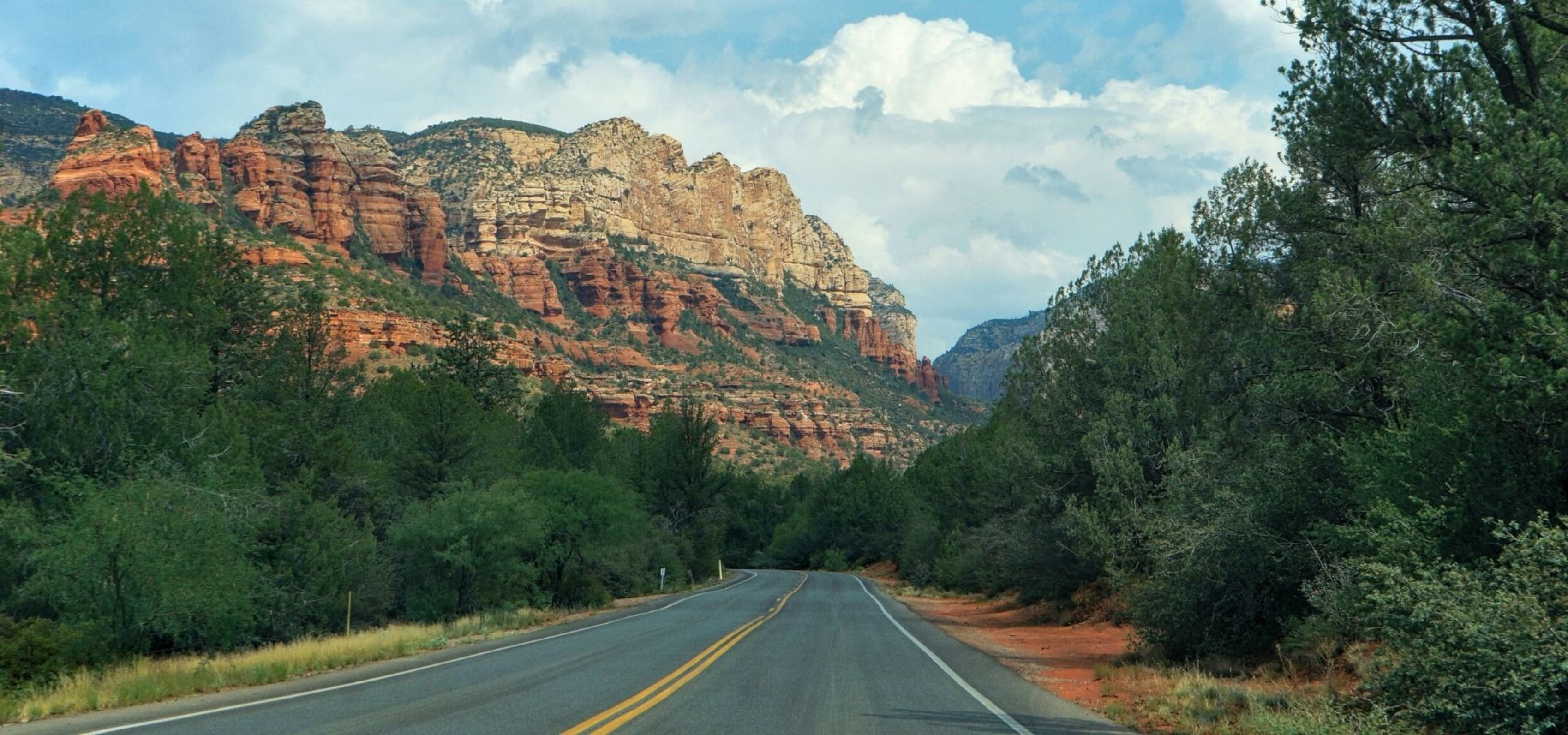 Highway near Sedona, Arizona