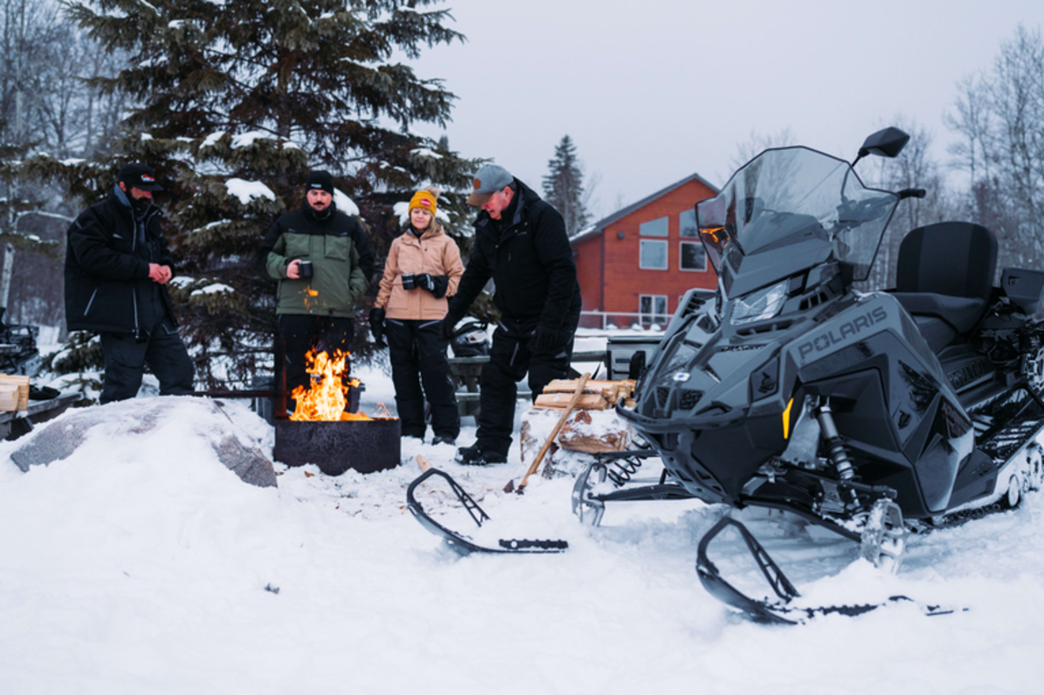 Rent a snowmobile in Wisconsin