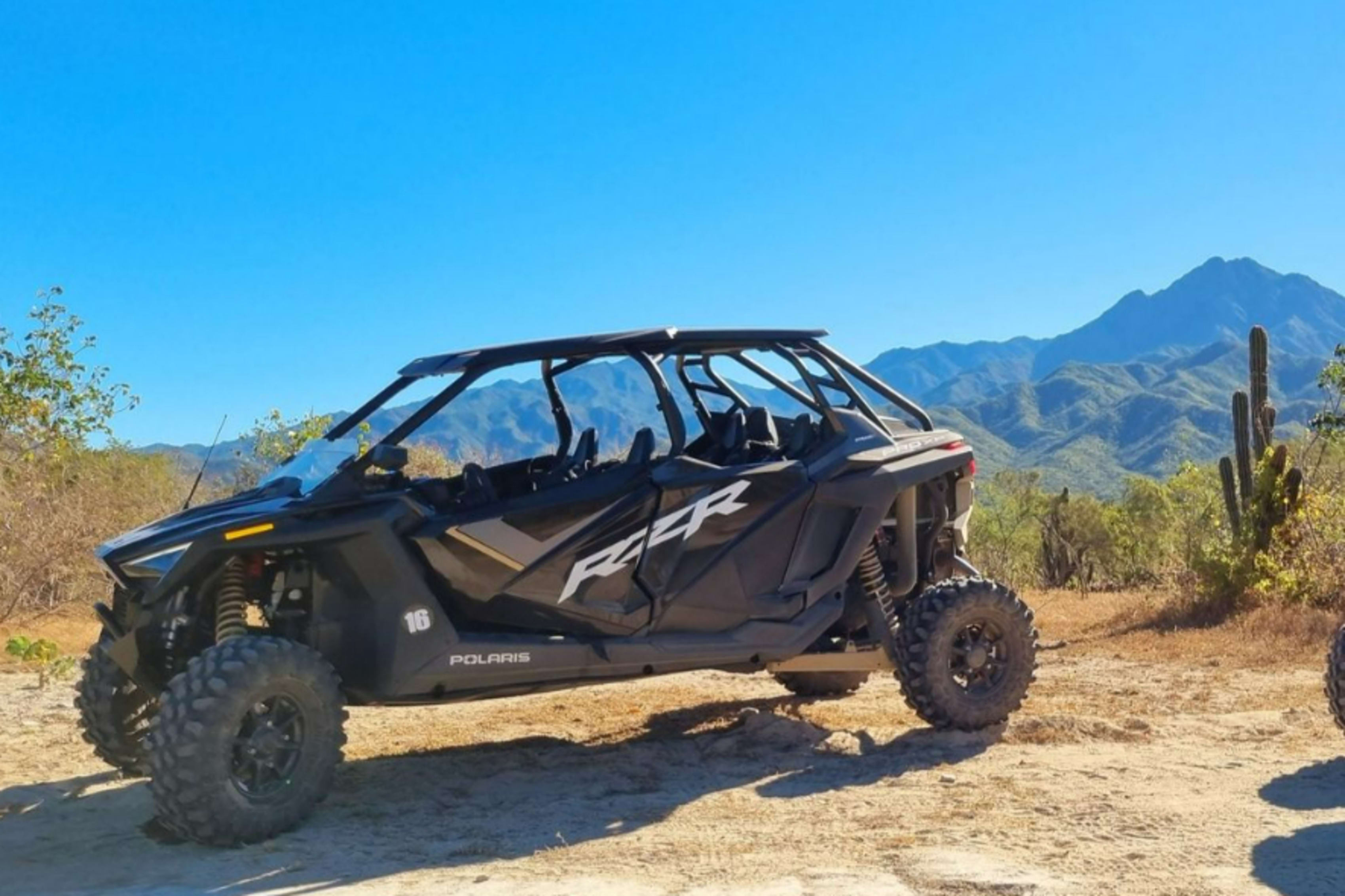 Desert trail in Baja, Mexico